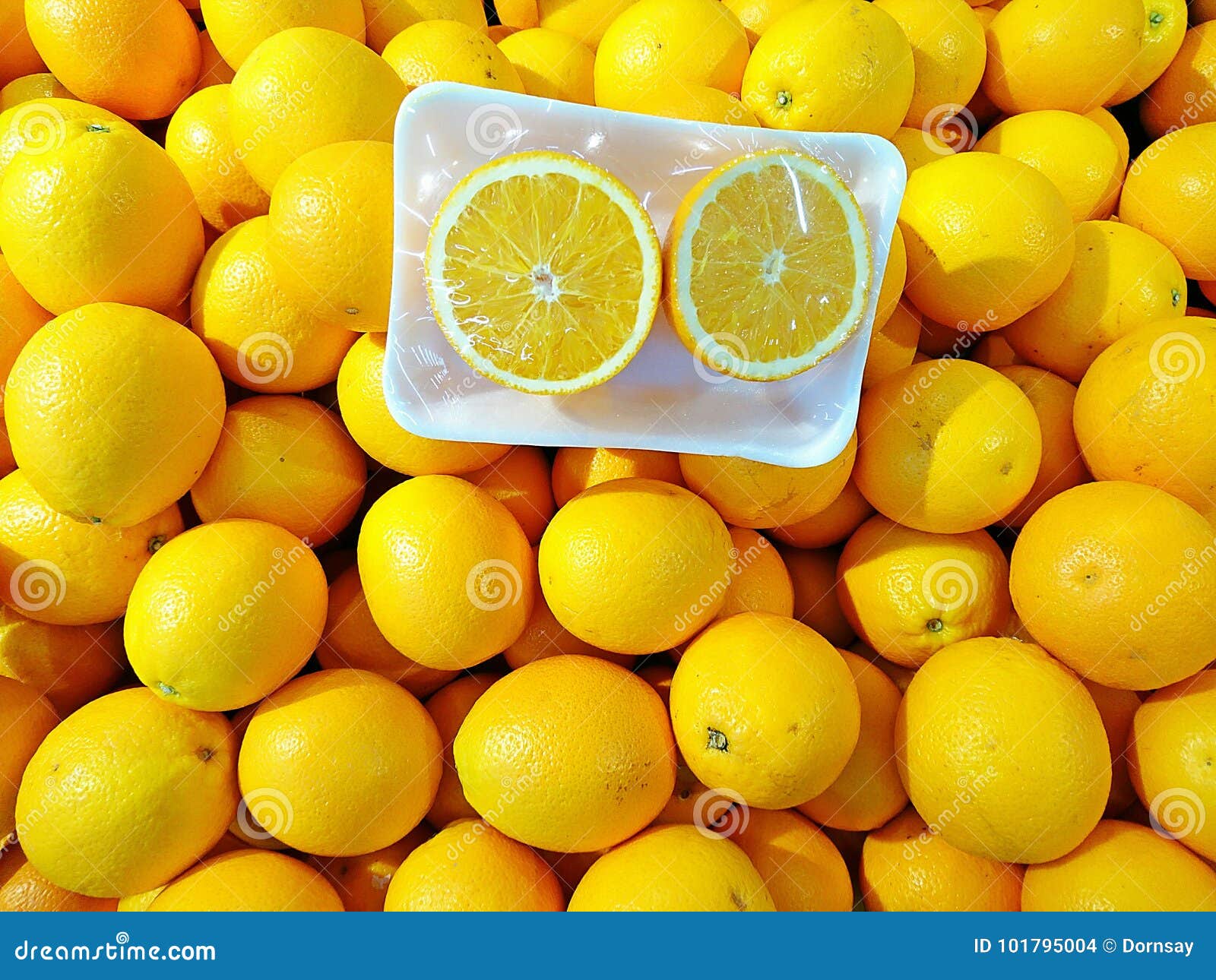 Fresh Navel Oranges in the Package Stock Photo Image of orange, navel