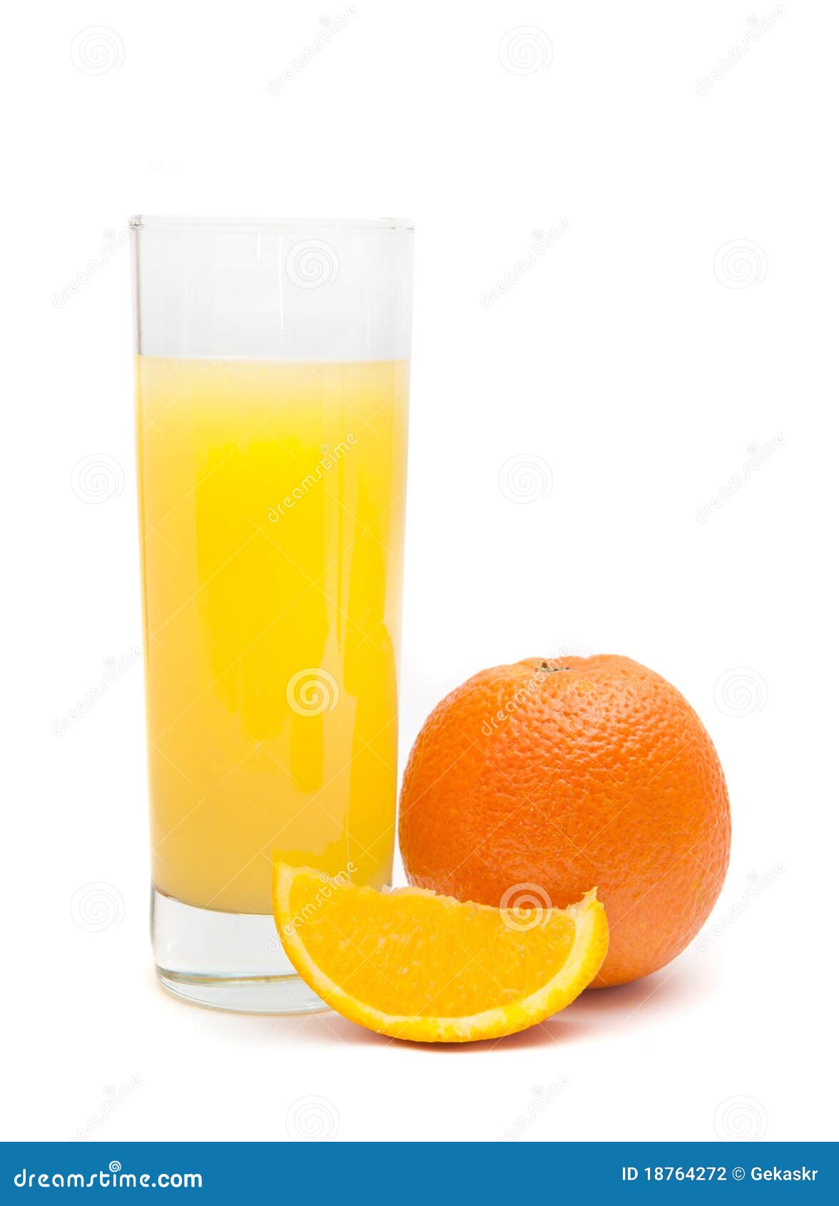 Fresh Orange Juice stock photo. Image of color, freshness 18764272