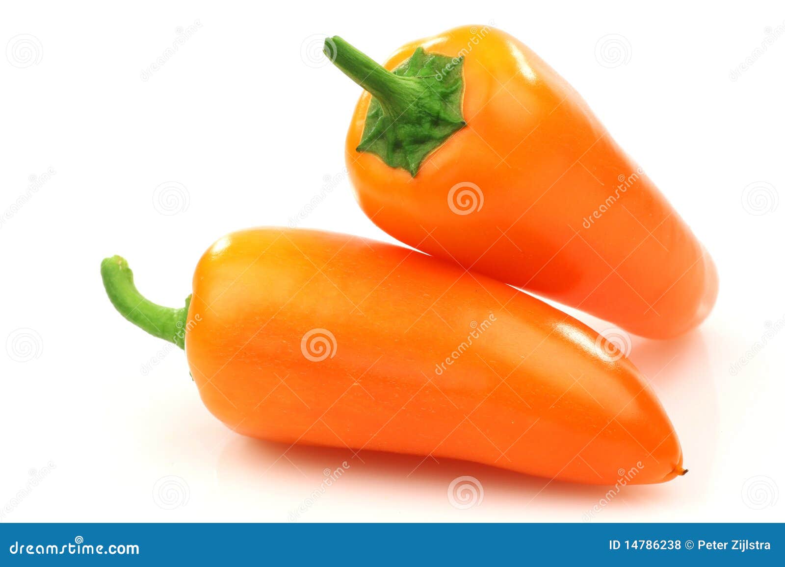 Fresh orange peppers stock photo. Image of pile, veggies 14786238