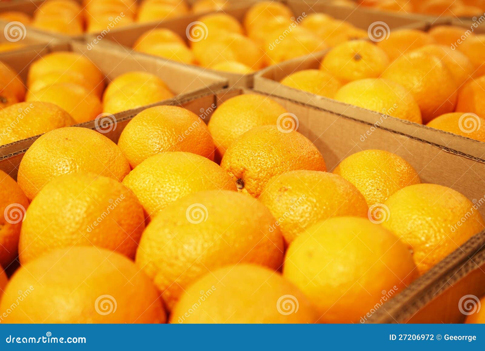 Fresh Oranges in the Supermarket Stock Photo Image of vitamin, stall