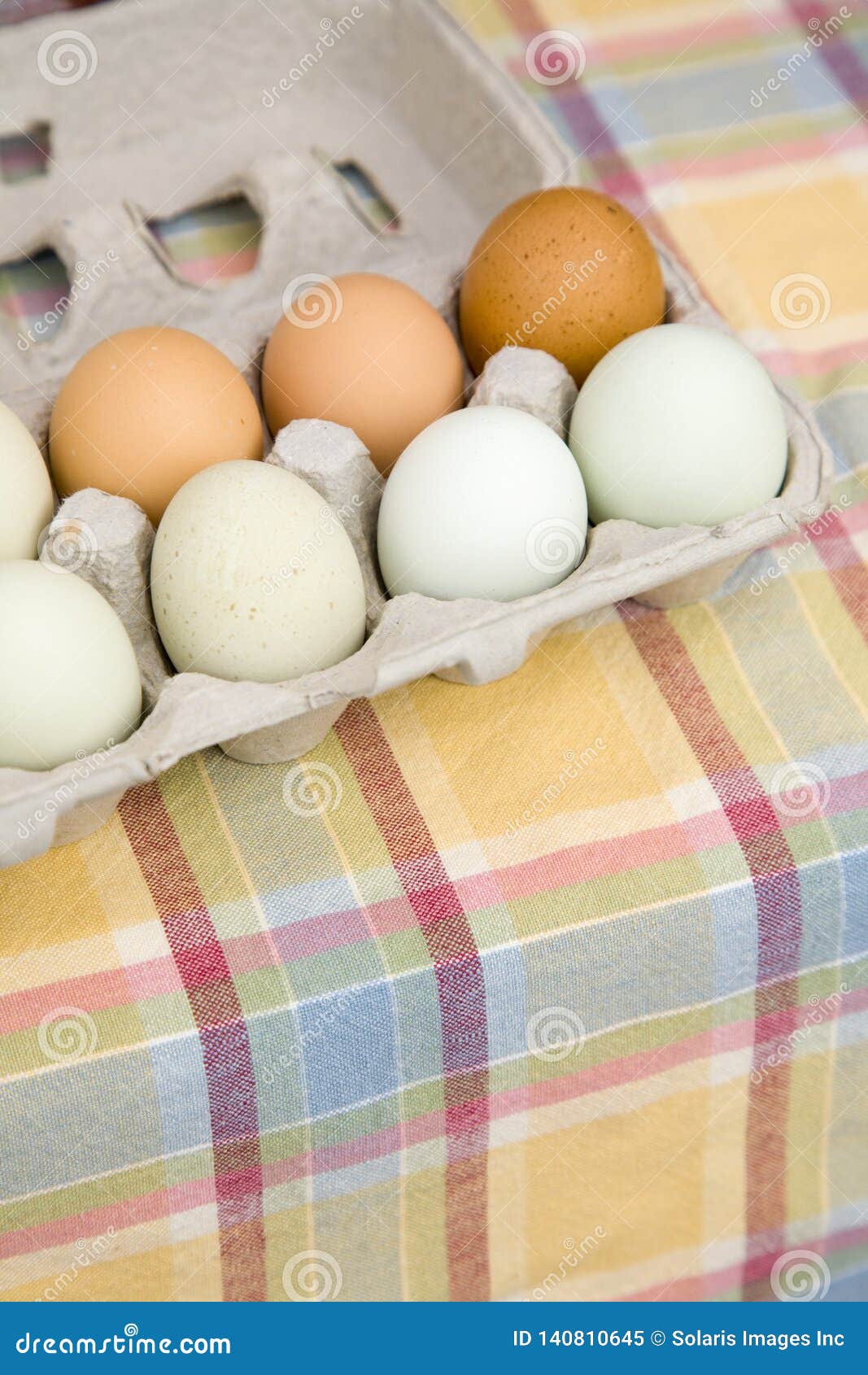 Fresh, Organic, Brown, Green and Blue Araucana Eggs for Sale at Farmers