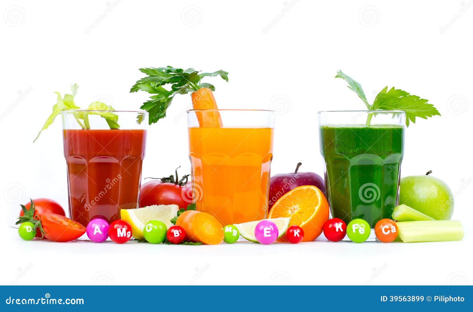 Fresh, Organic Fruit and Vegetable Juices Stock Image Image of fruits, green 39563899