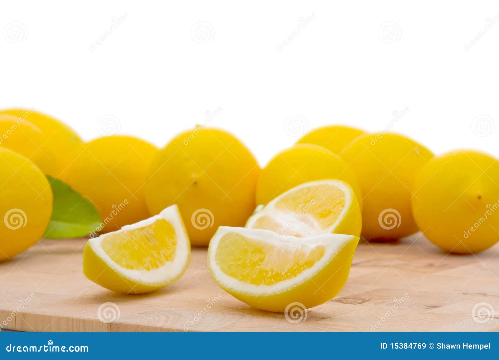 Fresh organic lemons stock image. Image of nature, tropical 15384769