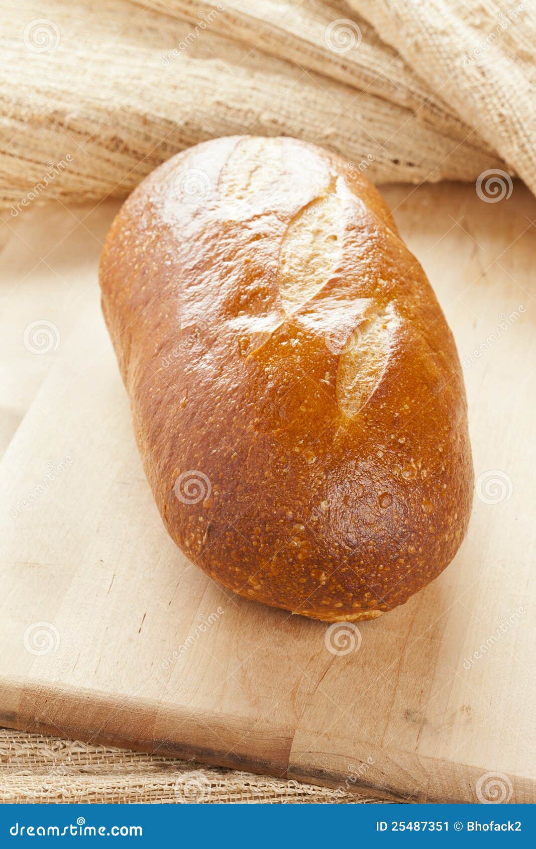 Fresh Organic Sourdough Bread Stock Image Image of tasty, fiber 25487351