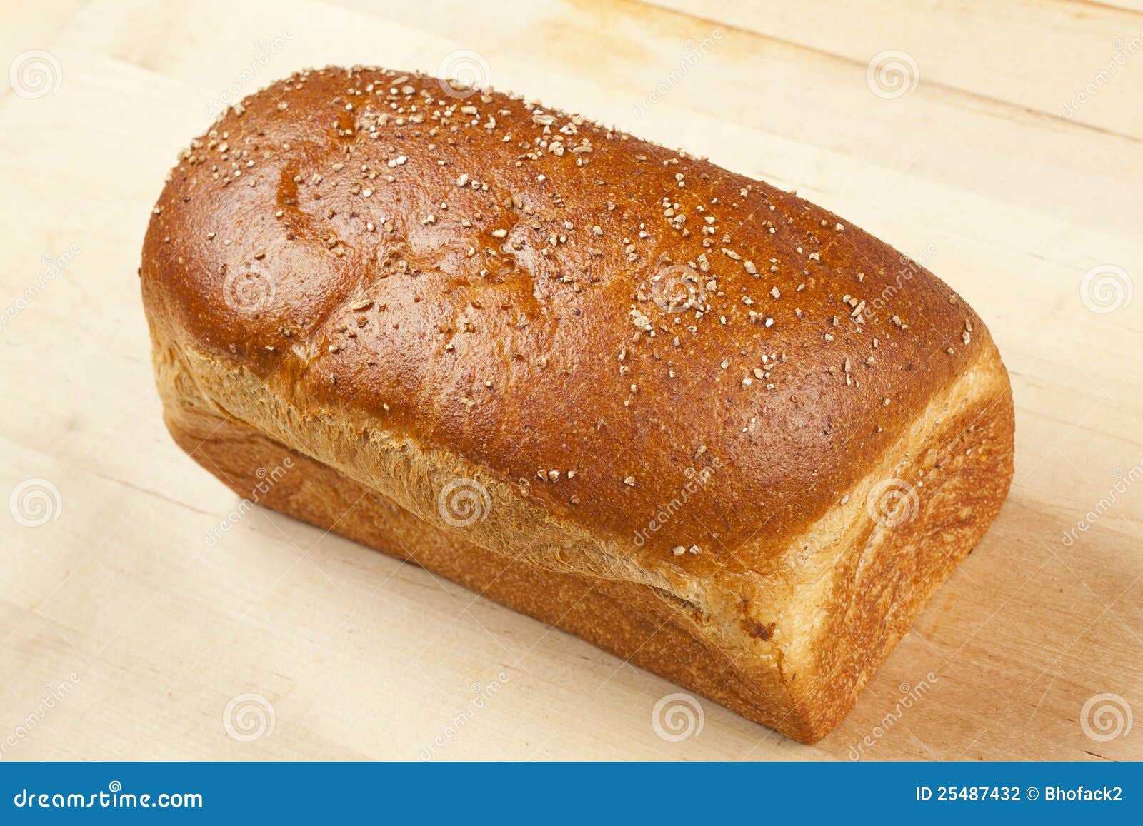 Fresh Organic Whole Wheat Bread Stock Photo Image of bread, brown