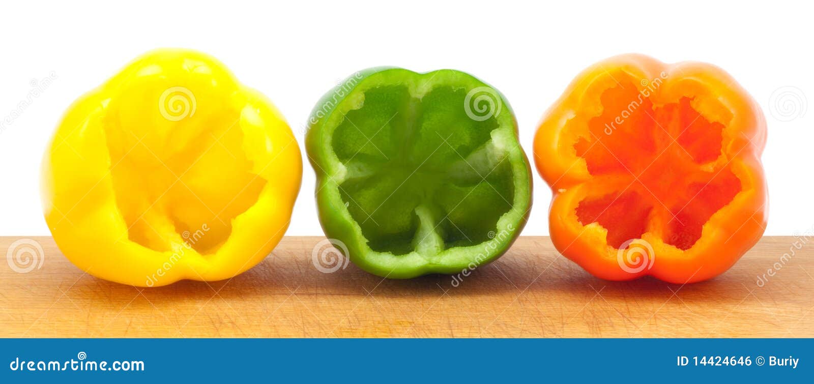 Fresh paprika stock photo. Image of isolated, natural 14424646