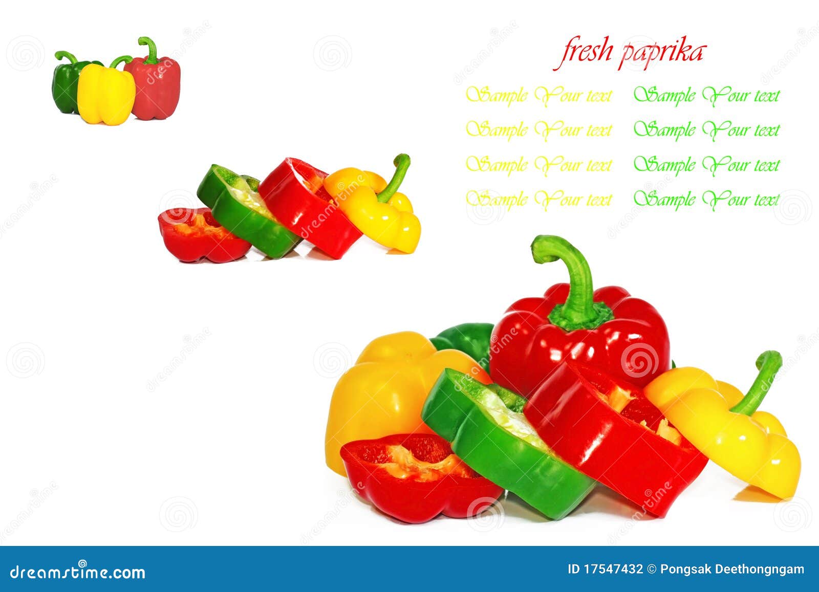 Fresh paprika stock photo. Image of ingredient, healthy 17547432