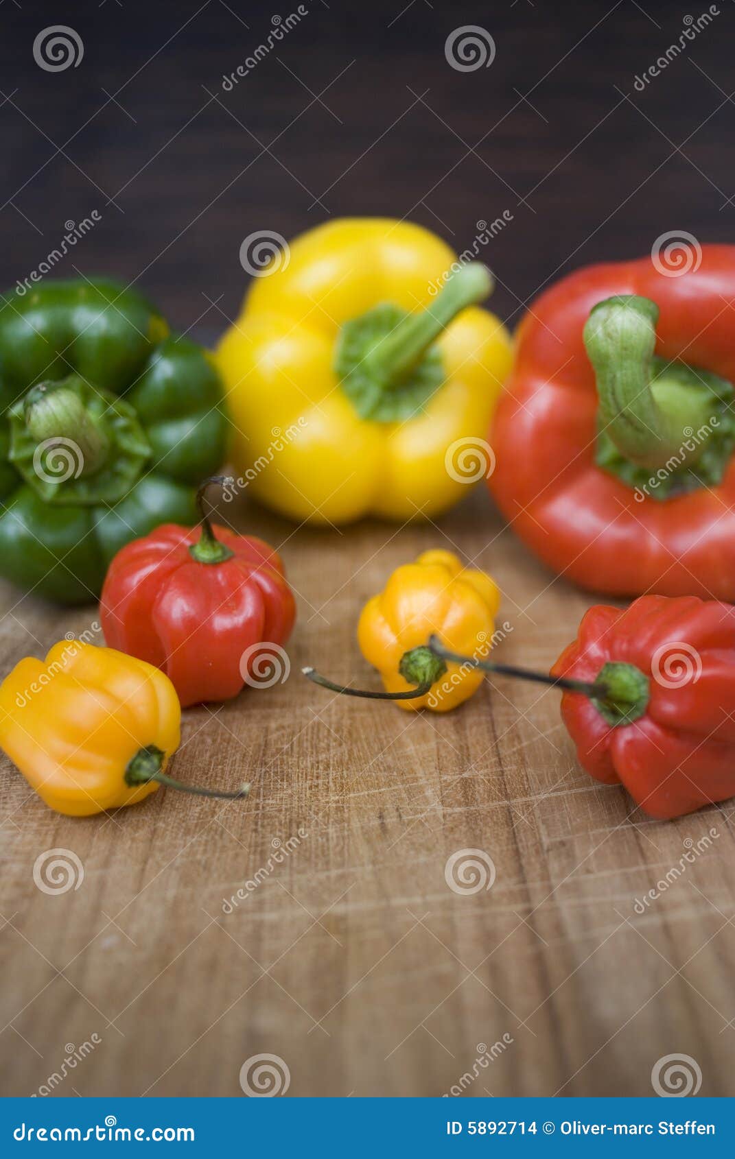 Fresh paprika stock photo. Image of exotically, chillis 5892714