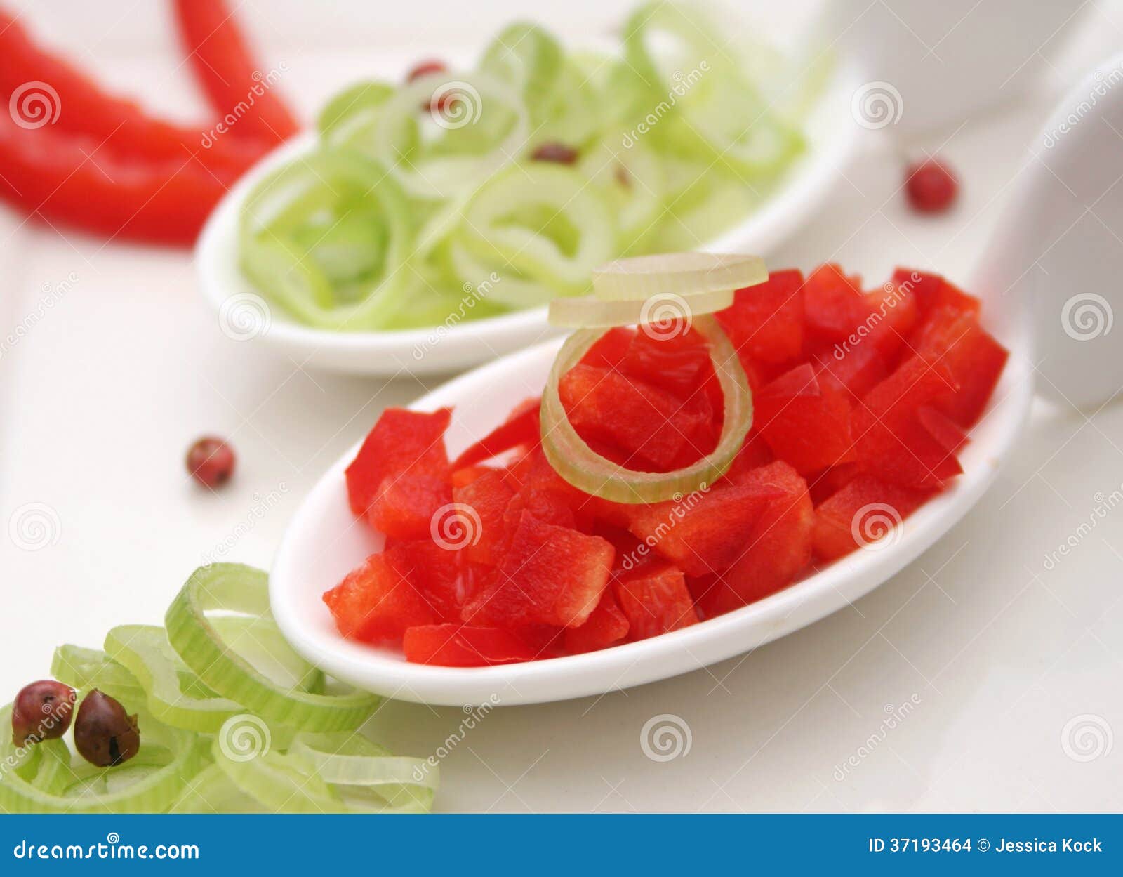 Fresh paprika salad stock photo. Image of eating, paprika 37193464