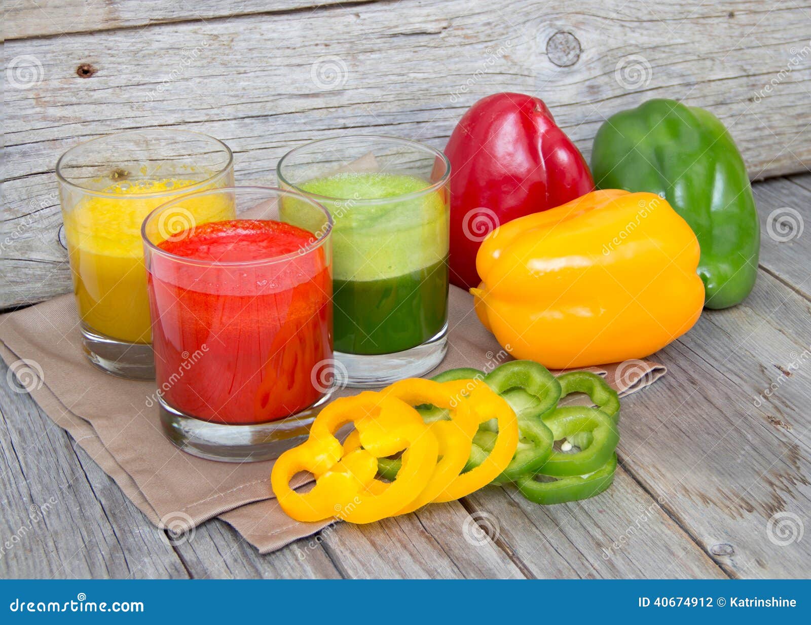 Fresh Paprika Smoothie Juice Stock Photo - Image of cocktail, closeup ...