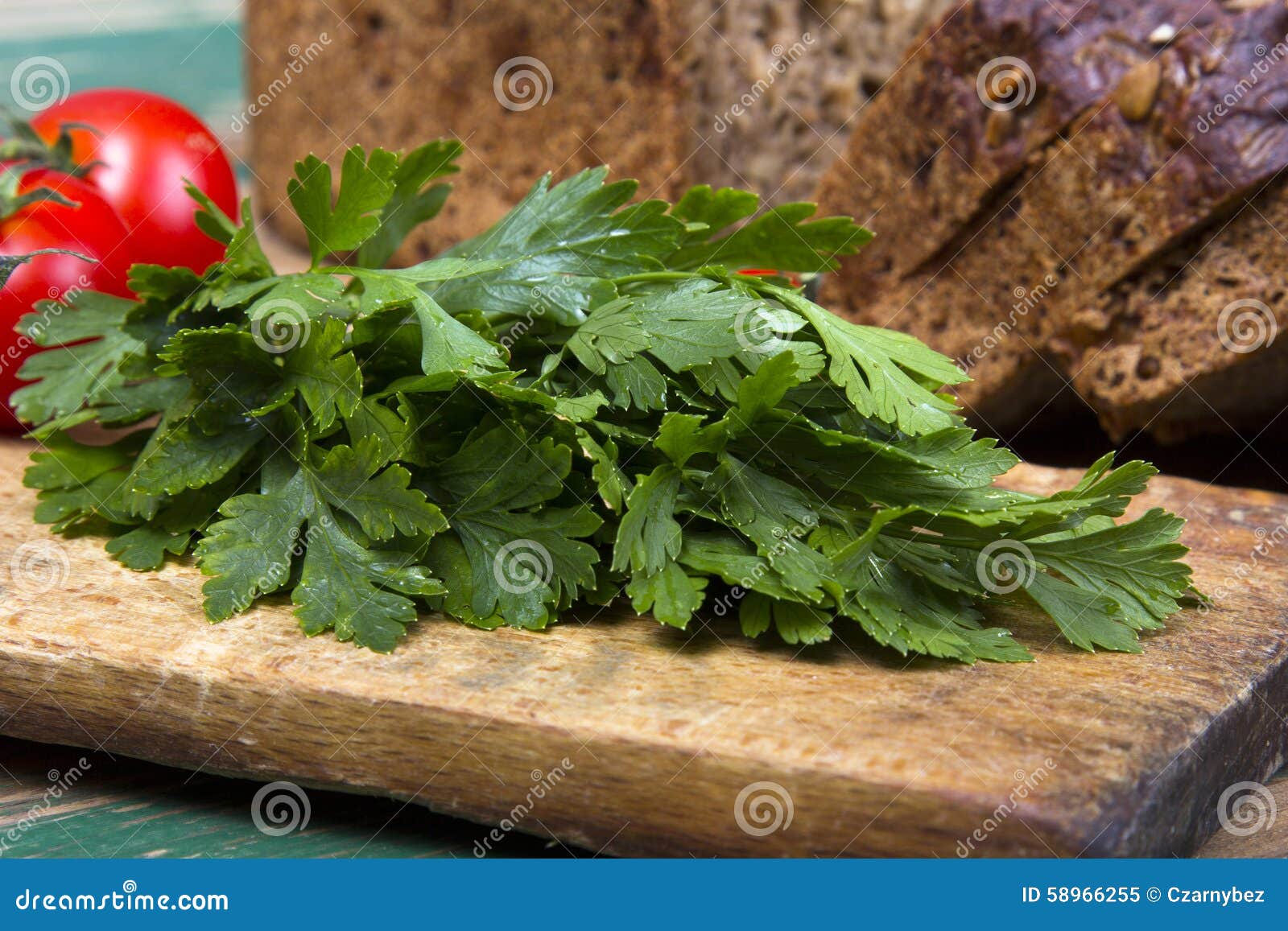 Fresh parsley stock image. Image of aromatic, freshness 58966255