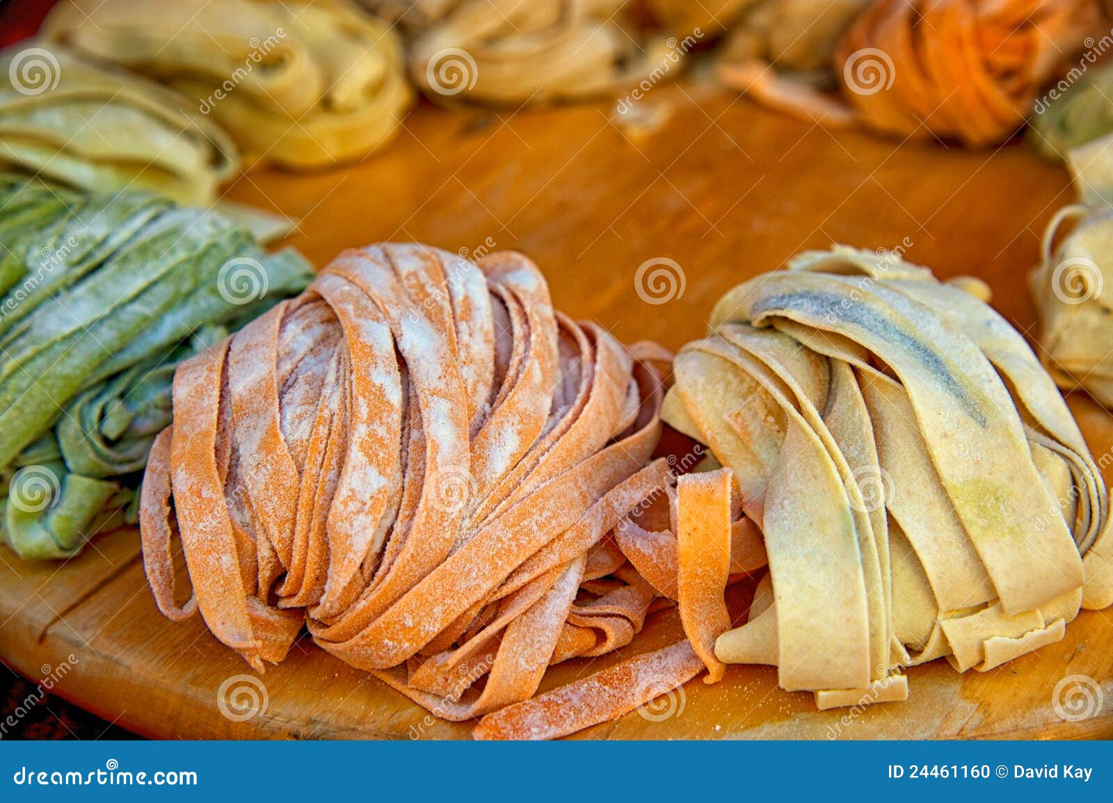 Fresh pasta stock photo. Image of market, delicious, orange 24461160