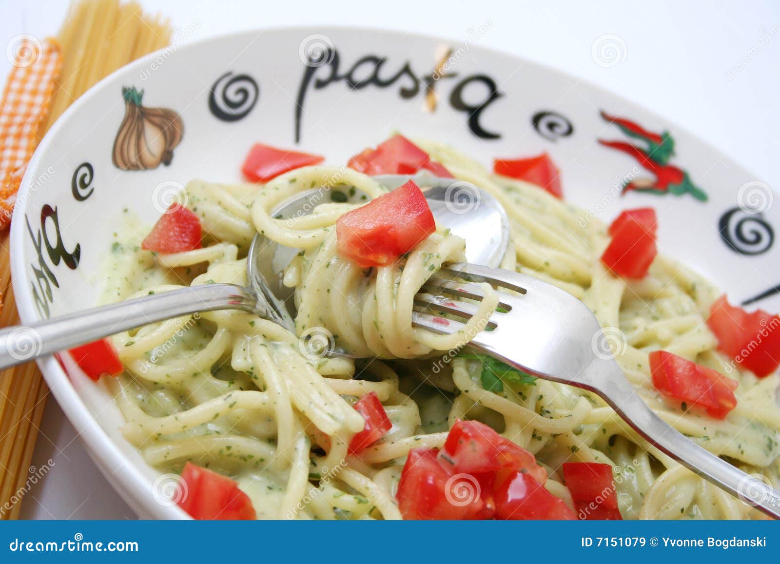 Fresh pasta stock image. Image of pasta, spaghetti, vitamins 7151079