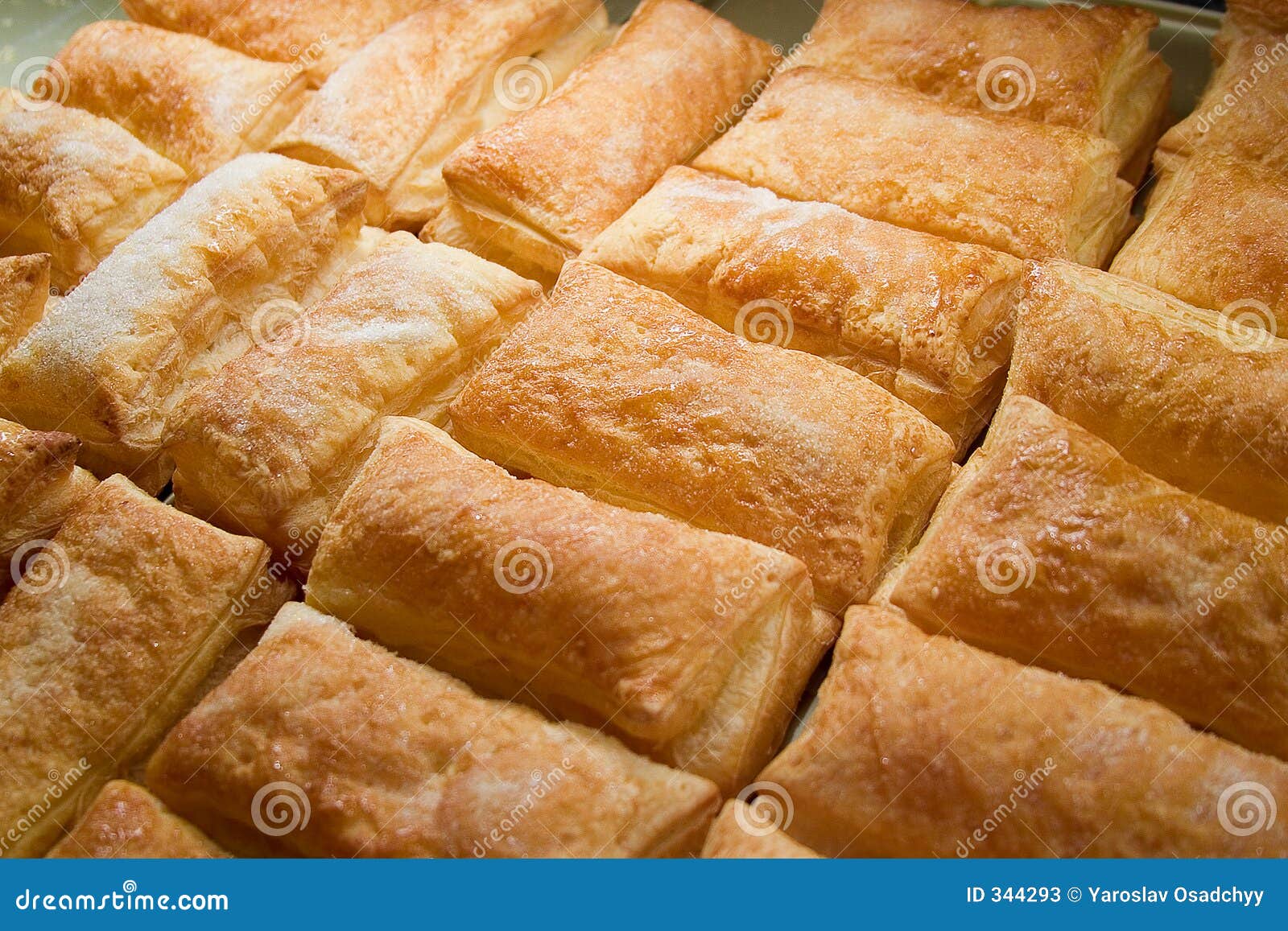 Fresh pastries stock image. Image of warm, sponge, sweet 344293