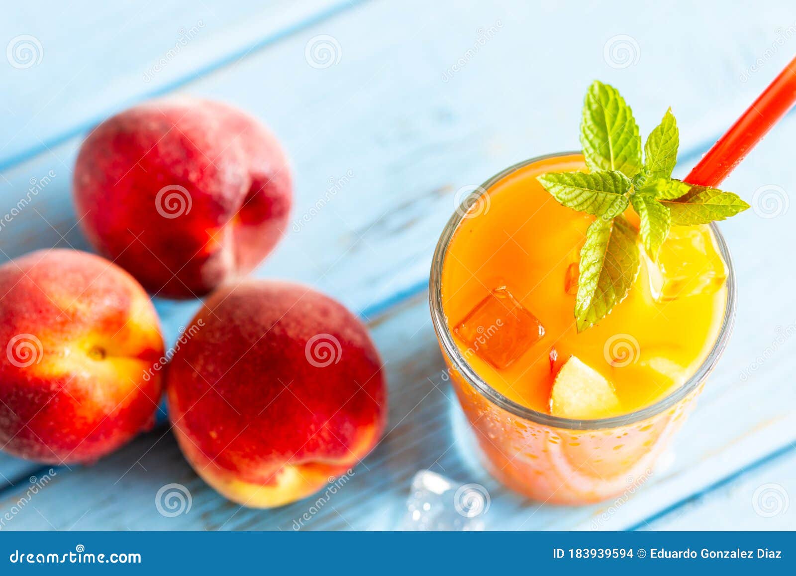 Fresh peach juice stock photo. Image of freshnees, sweet 183939594