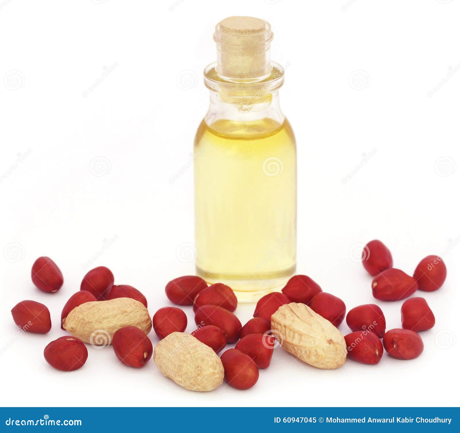 Fresh Peanuts with Cooking Oil Stock Image Image of groundnut