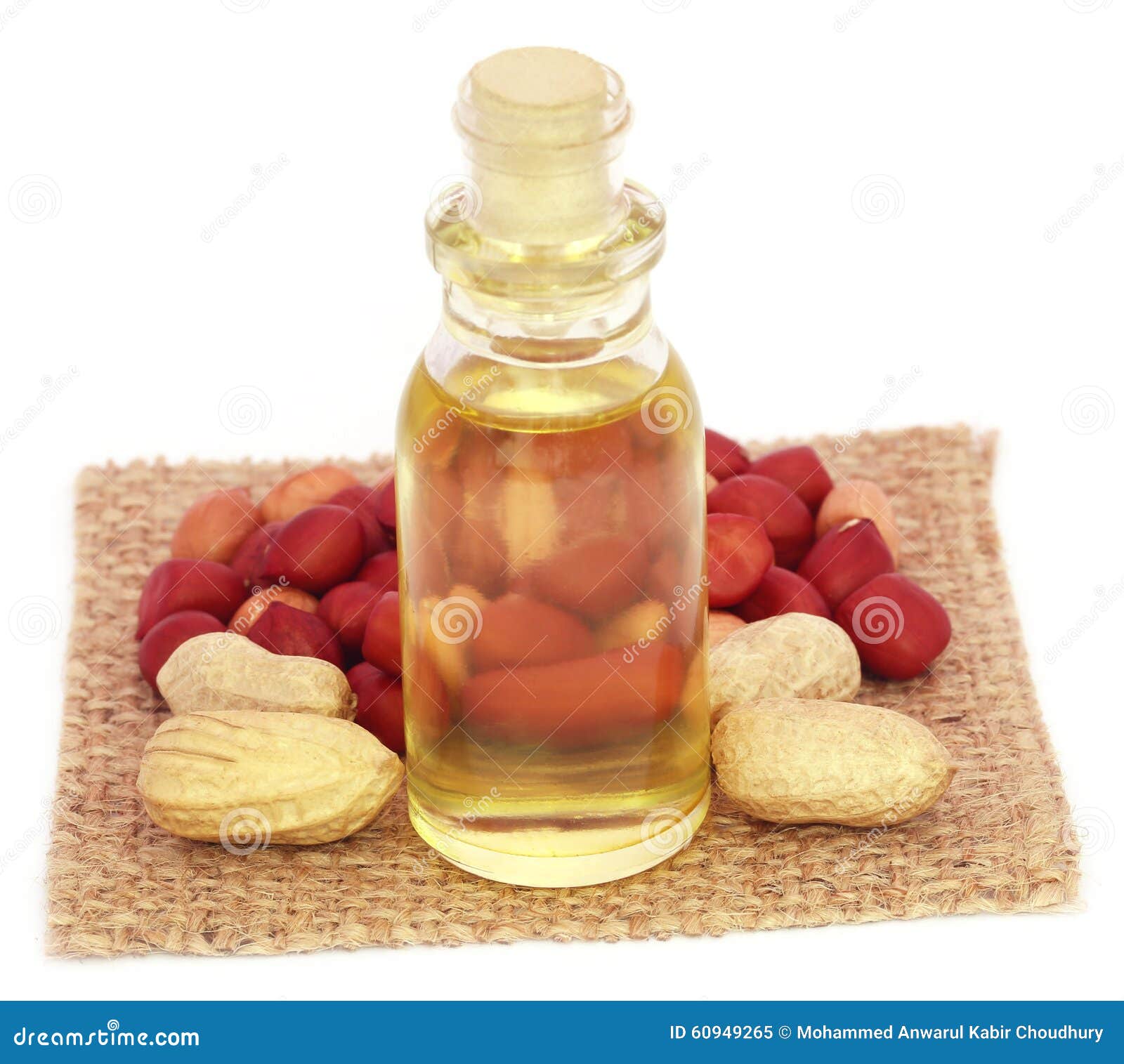 Fresh Peanuts with Cooking Oil Stock Image Image of delicious