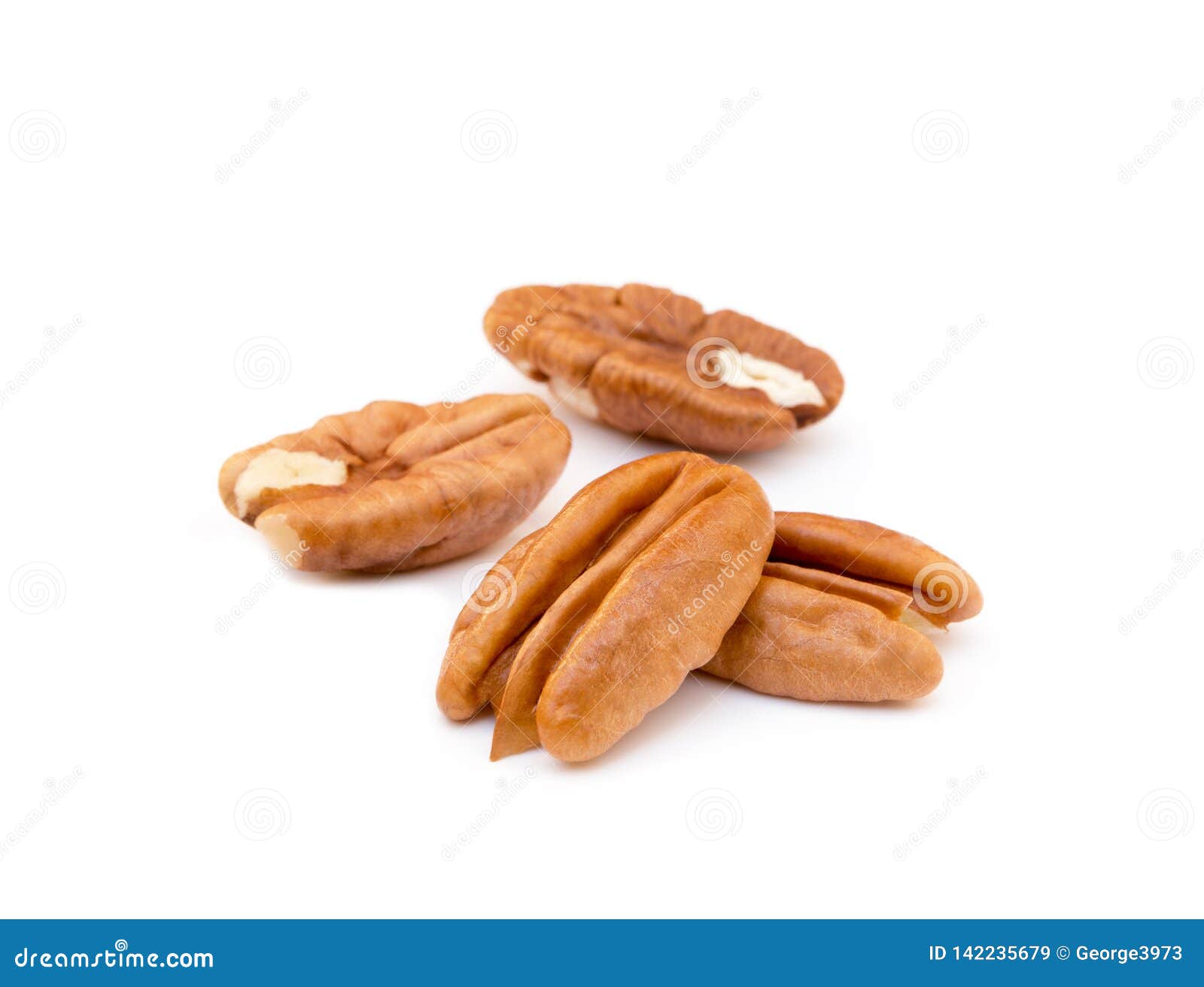 Fresh pecan nuts stock image. Image of seed, pecan, brown 142235679