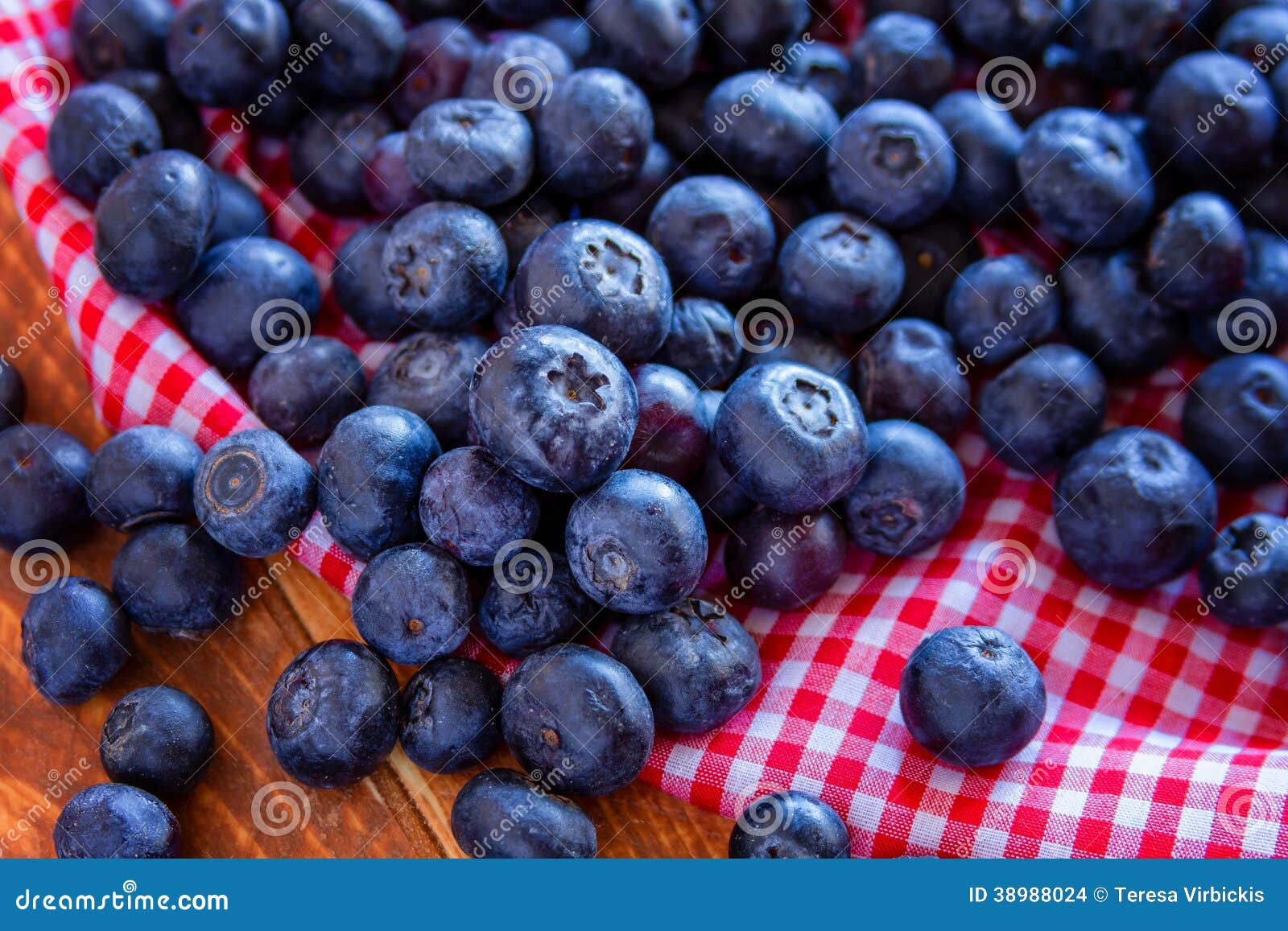 Fresh Picked Organic Blueberries Stock Photo Image of diet, bowl
