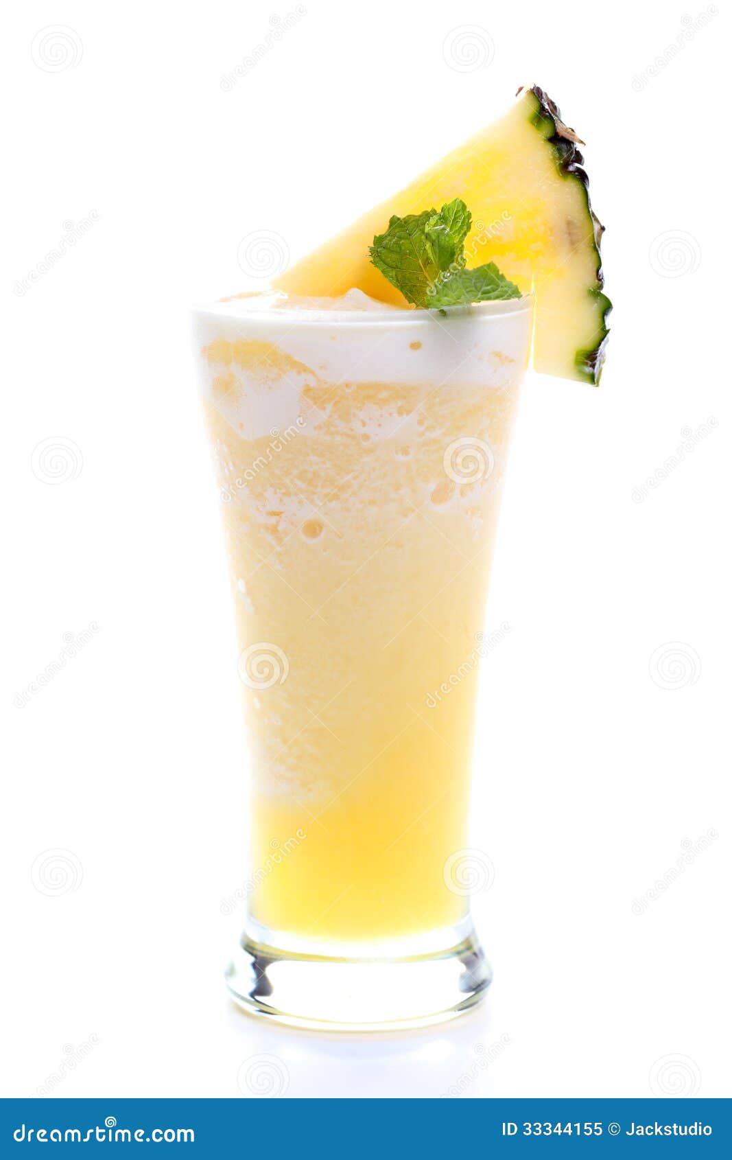 Fresh pineapple juice stock image. Image of breakfast 33344155