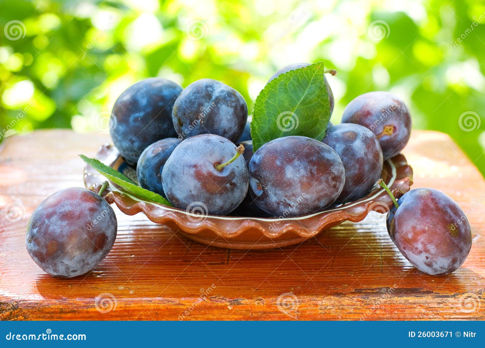 Fresh plums stock image. Image of still, healthy, fresh 26003671