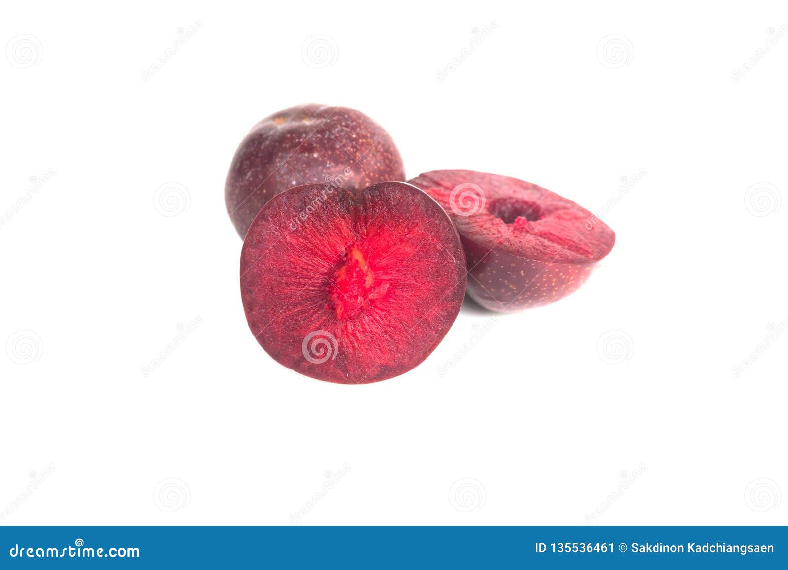 Fresh plums fruit stock image. Image of fruit, fiber 135536461