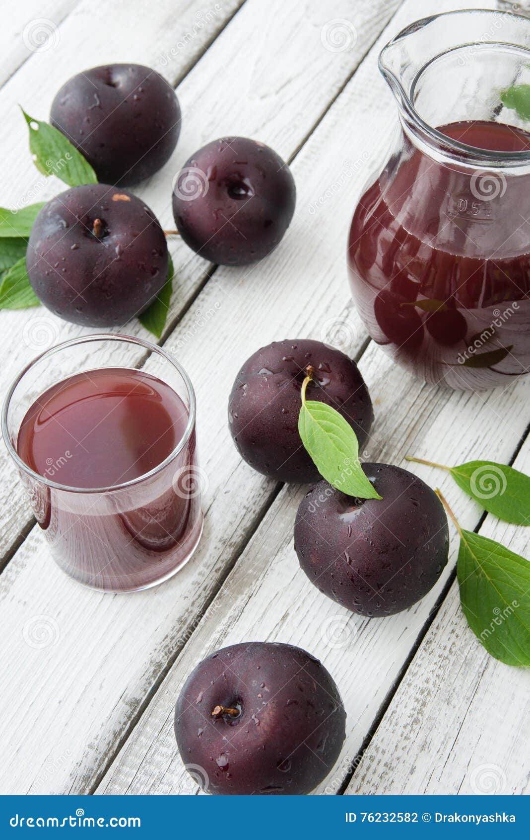 Fresh plums juice stock photo. Image of dark, ingredient 76232582