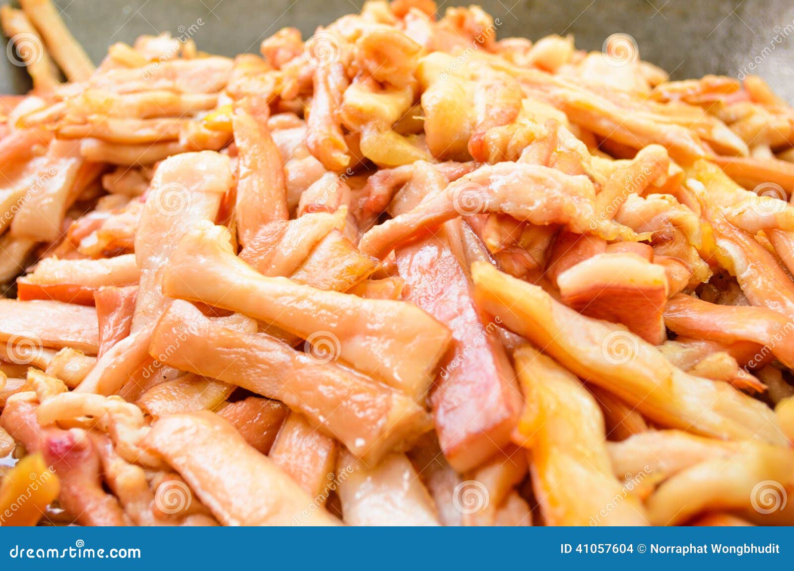 Fresh Pork Skin stock photo. Image of junkfood, leather 41057604