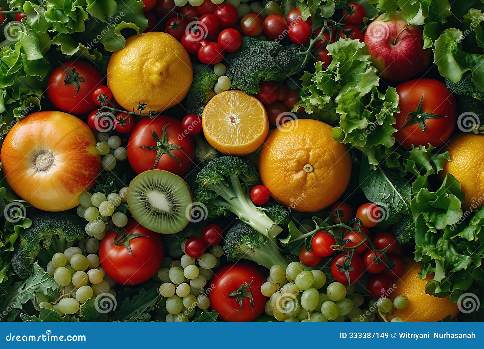 fresh produce variety - a colorful and vibrant display of fruits and vegetables