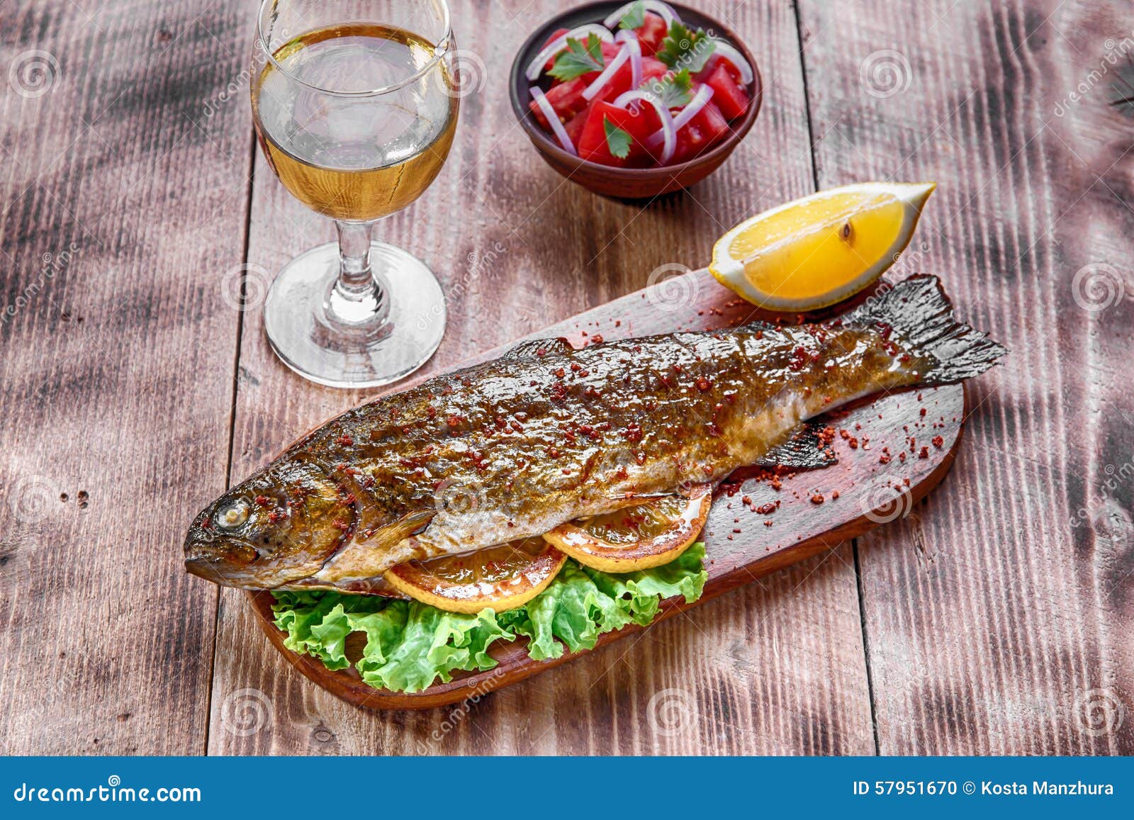 Fresh raw trout whole stock photo. Image of trout, lemon 57951670
