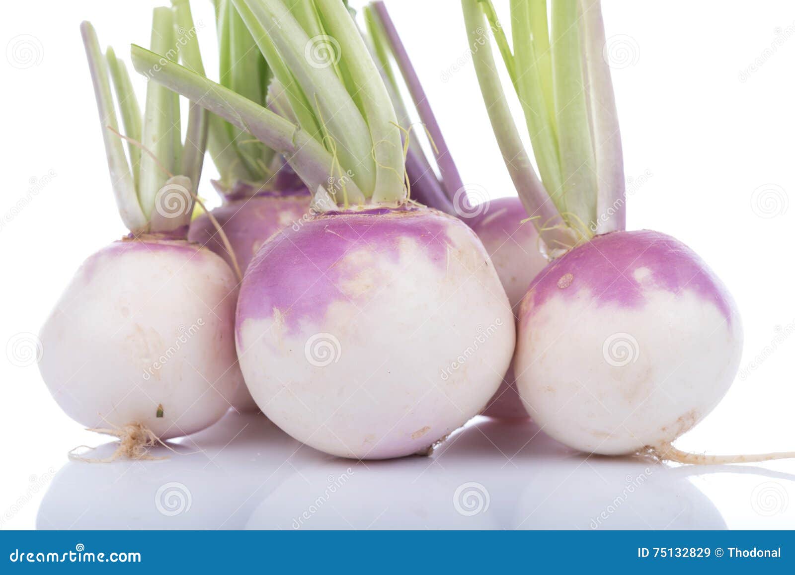 Fresh raw turnips stock image. Image of isolated, turnips 75132829