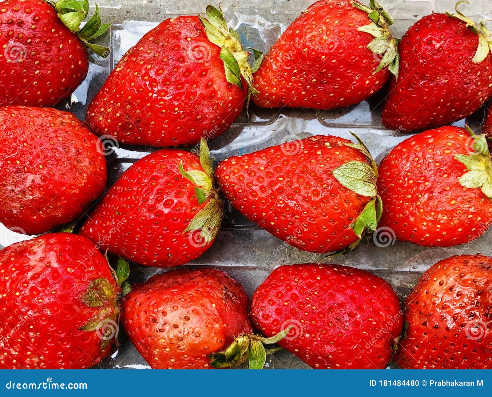 Fresh Red Color Strawberry Fruit Stock Photo - Image of closeup ...