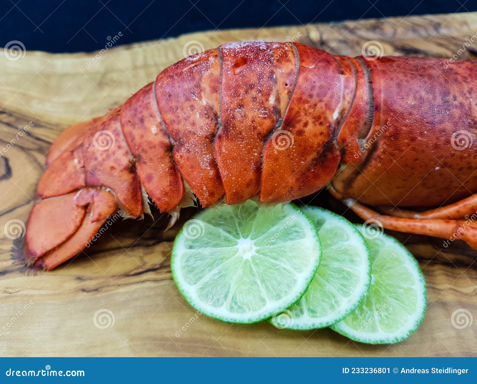 Fresh red lobster stock image. Image of fillet, lobster 233236801