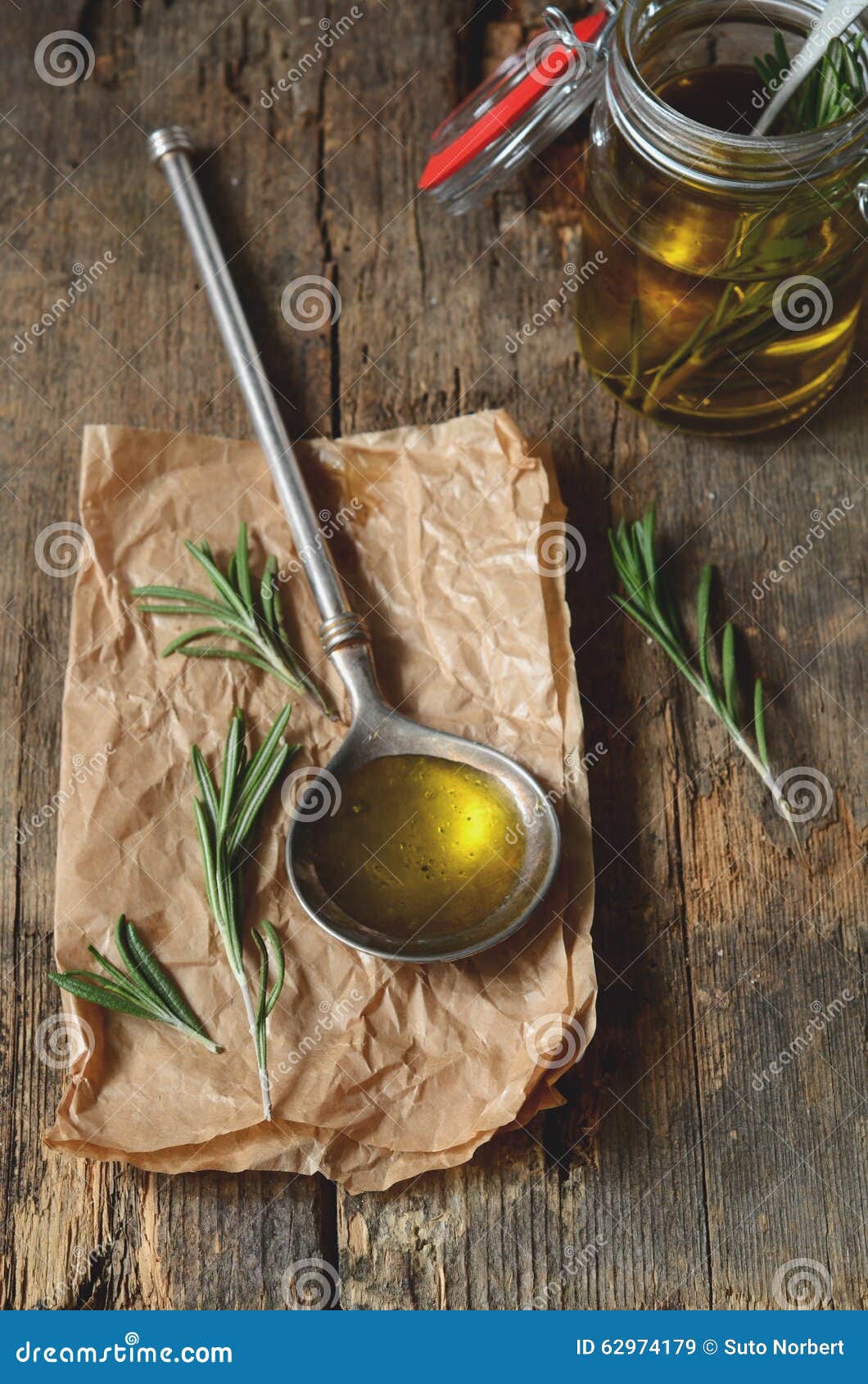 Fresh Rosemary and Olive Oil Stock Image Image of evergreen, fresh 62974179