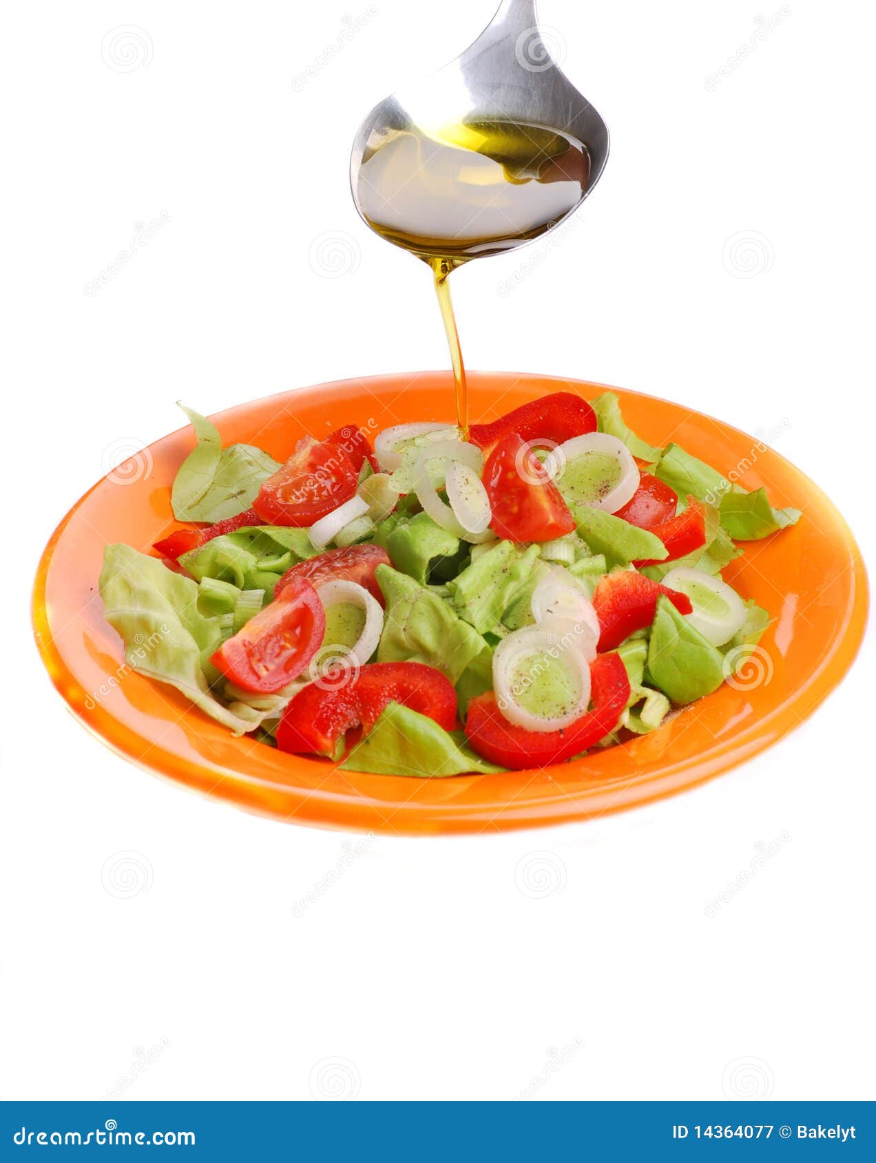 Fresh salad stock image. Image of herbs, lettuce, ingredient 14364077