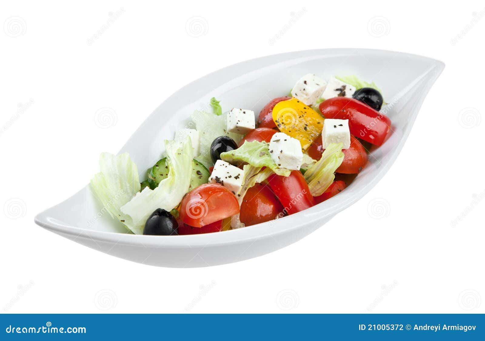 Fresh salad stock photo. Image of closeup, tomato, dinner 21005372