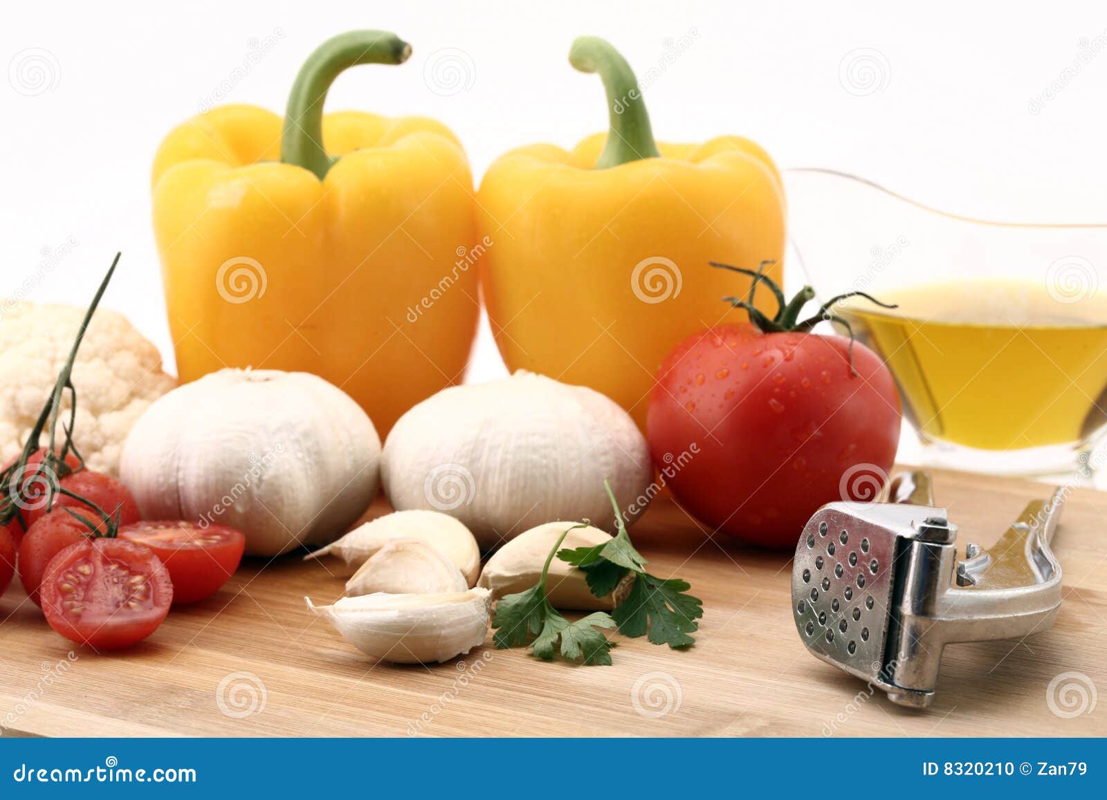 Fresh Salad Ingredients stock photo. Image of natural 8320210