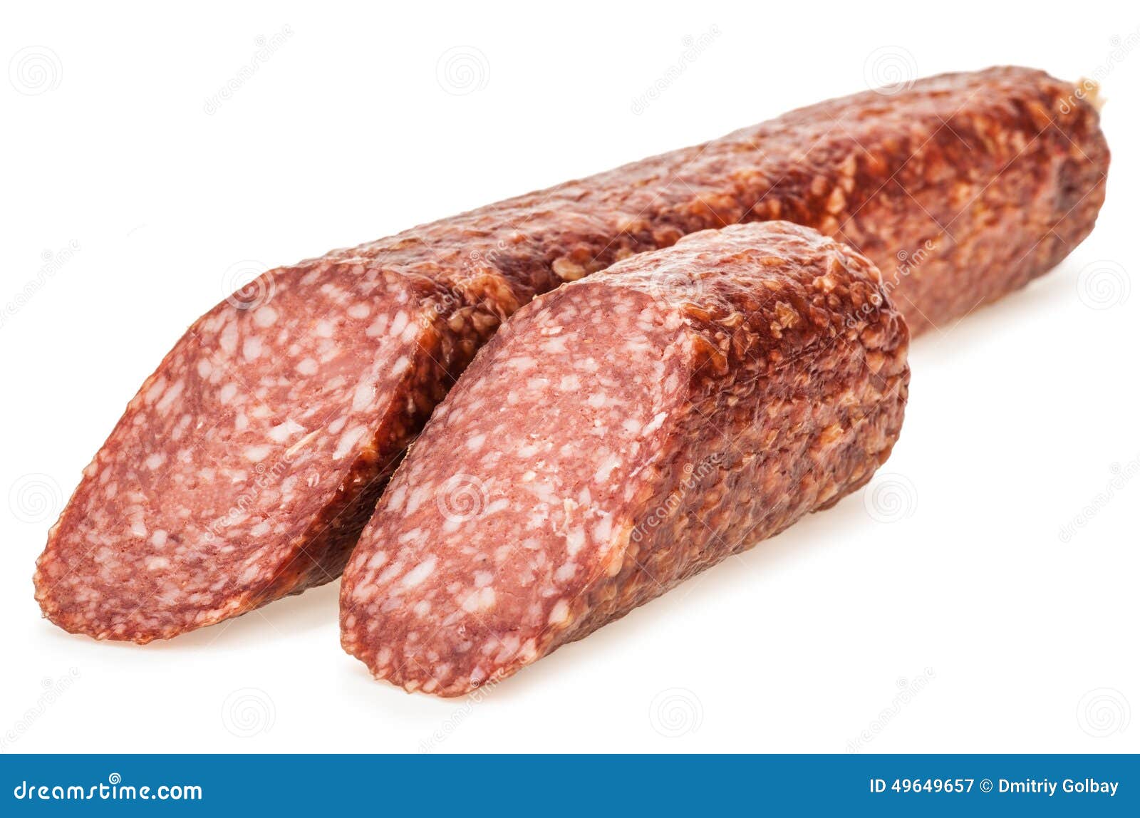 Fresh salami stock image. Image of meal, ingredient, eating 49649657
