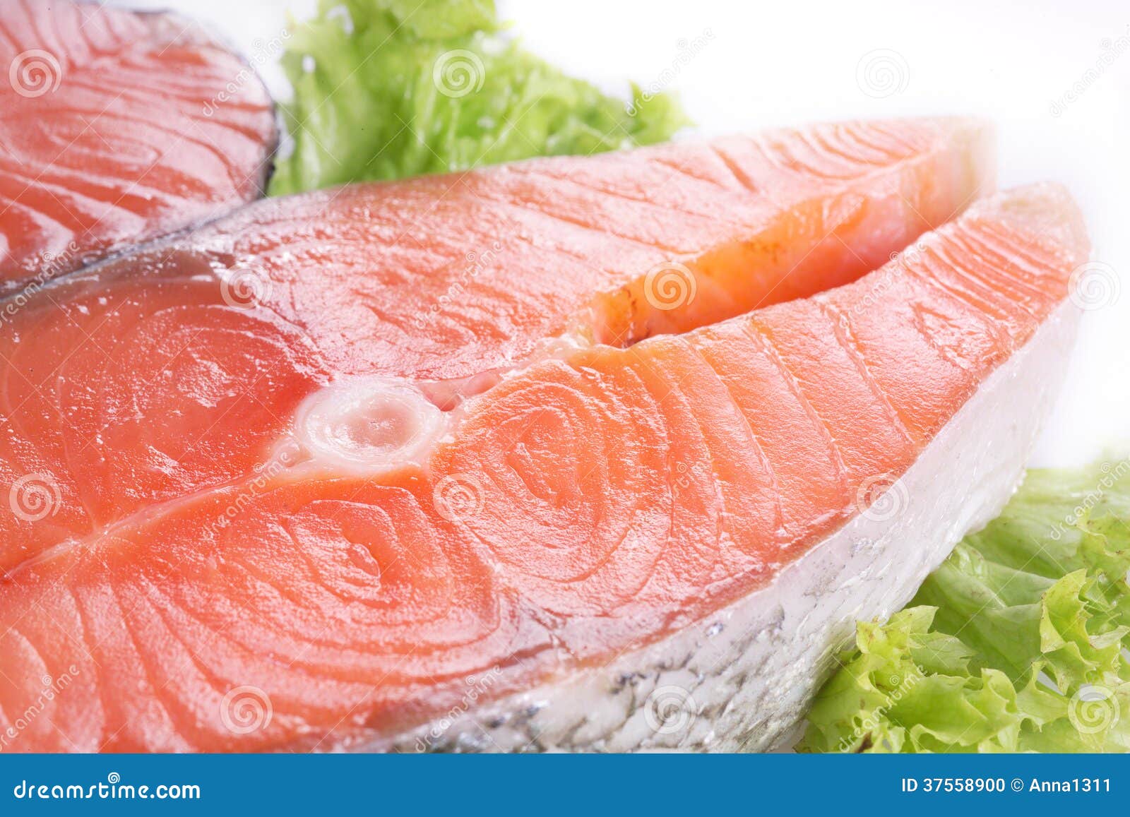 Fresh salmon stock photo. Image of salmon, grill, chef 37558900