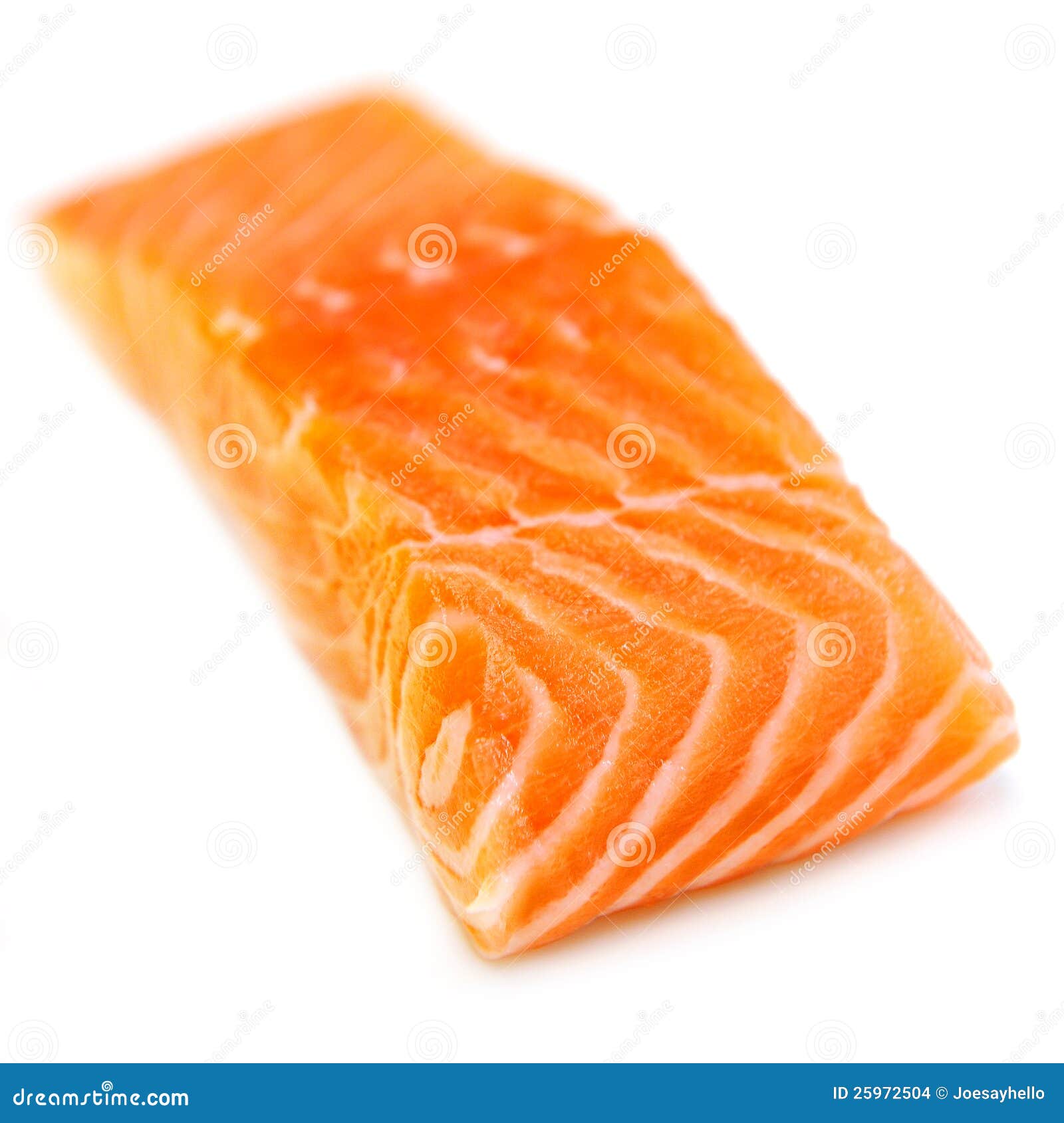 Fresh Salmon slice stock photo. Image of catering, market - 25972504