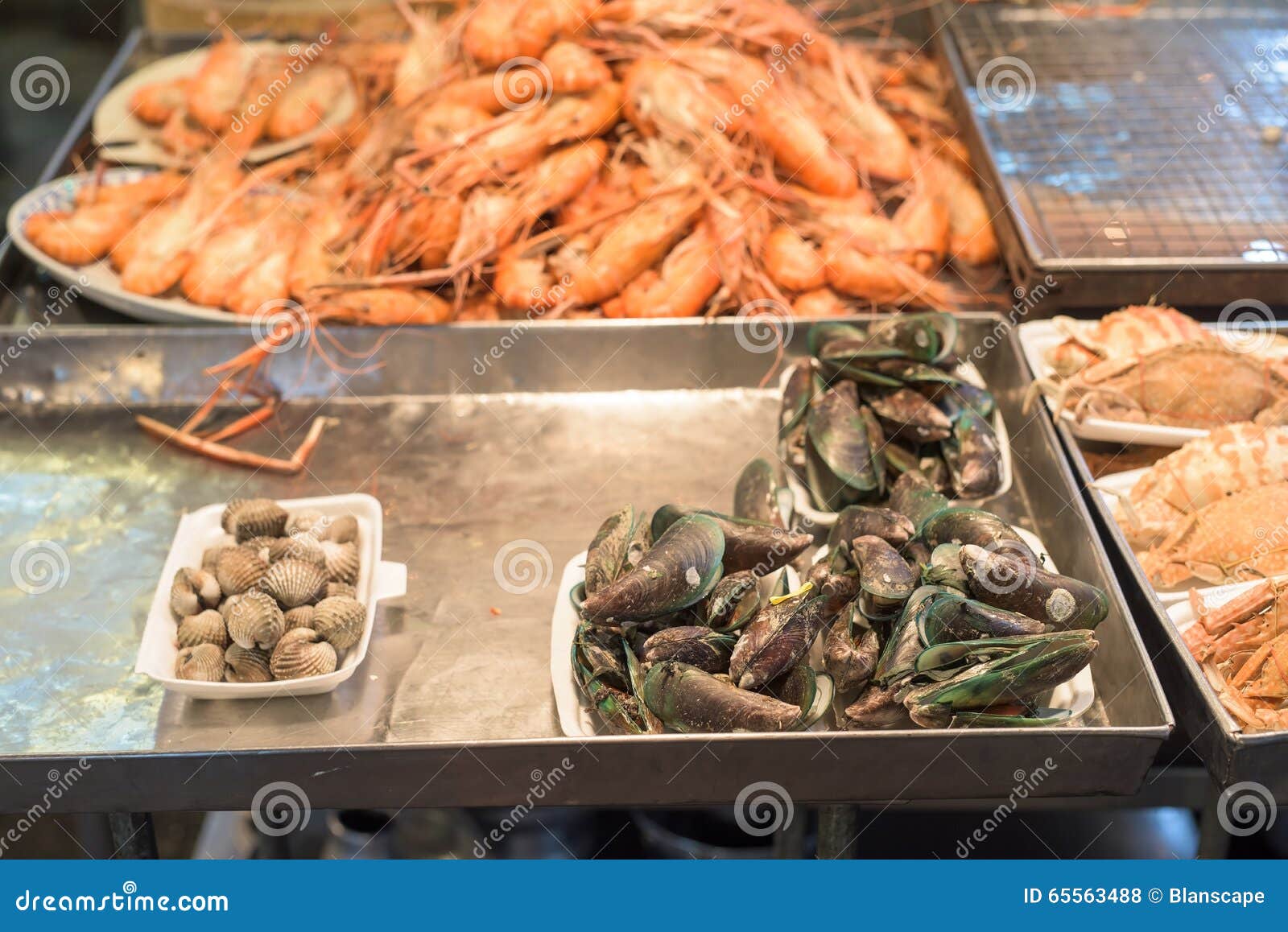 Fresh seafood for sale stock photo. Image of nature, freshness 65563488