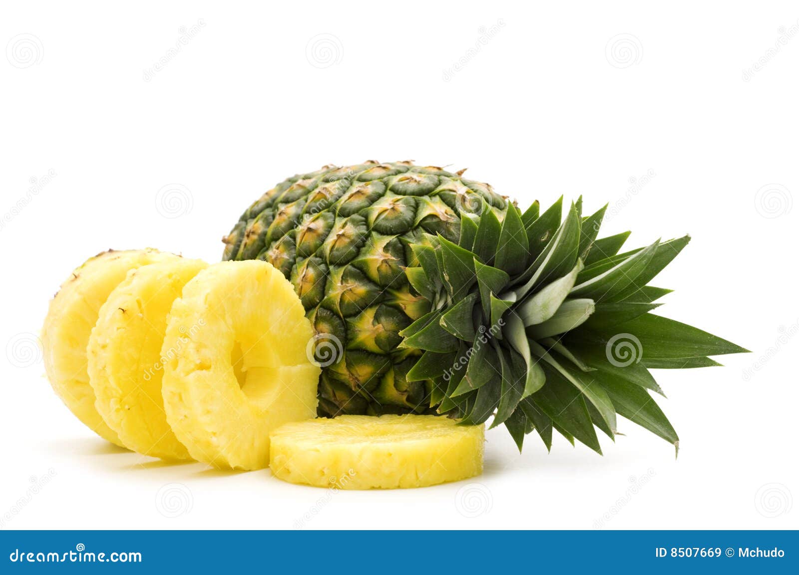 fresh slice pineapple