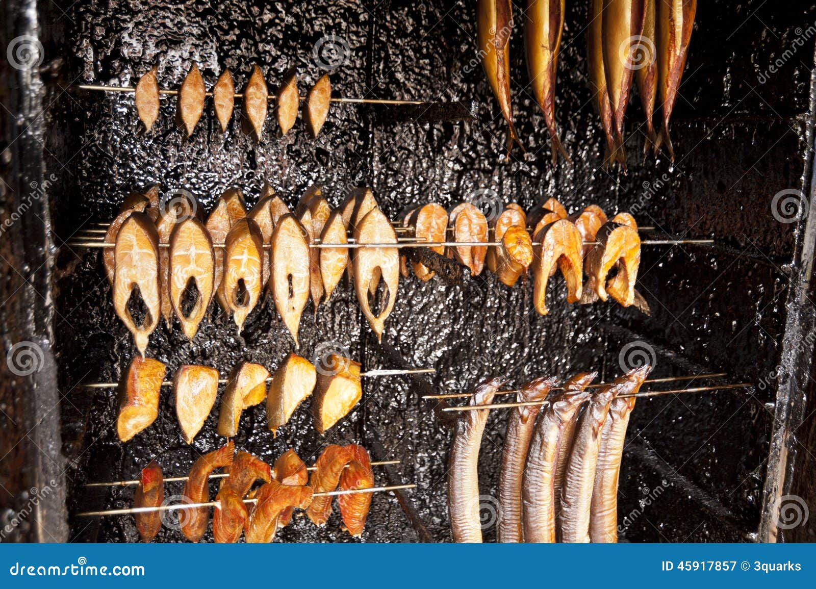 Fresh smoked Fish stock image. Image of mackerel, farm 45917857