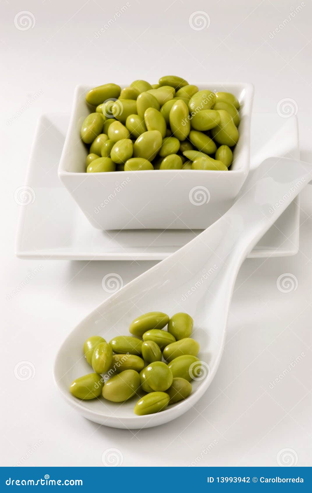 Fresh soy beans stock photo. Image of beans, freshness 13993942