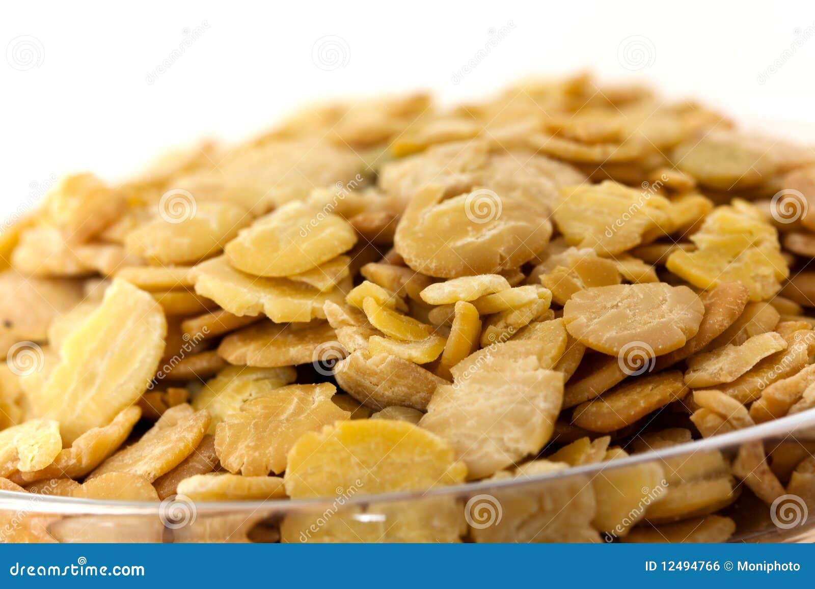 Fresh Soy Flakes in the Bowl Stock Photo Image of flakes, nourishment