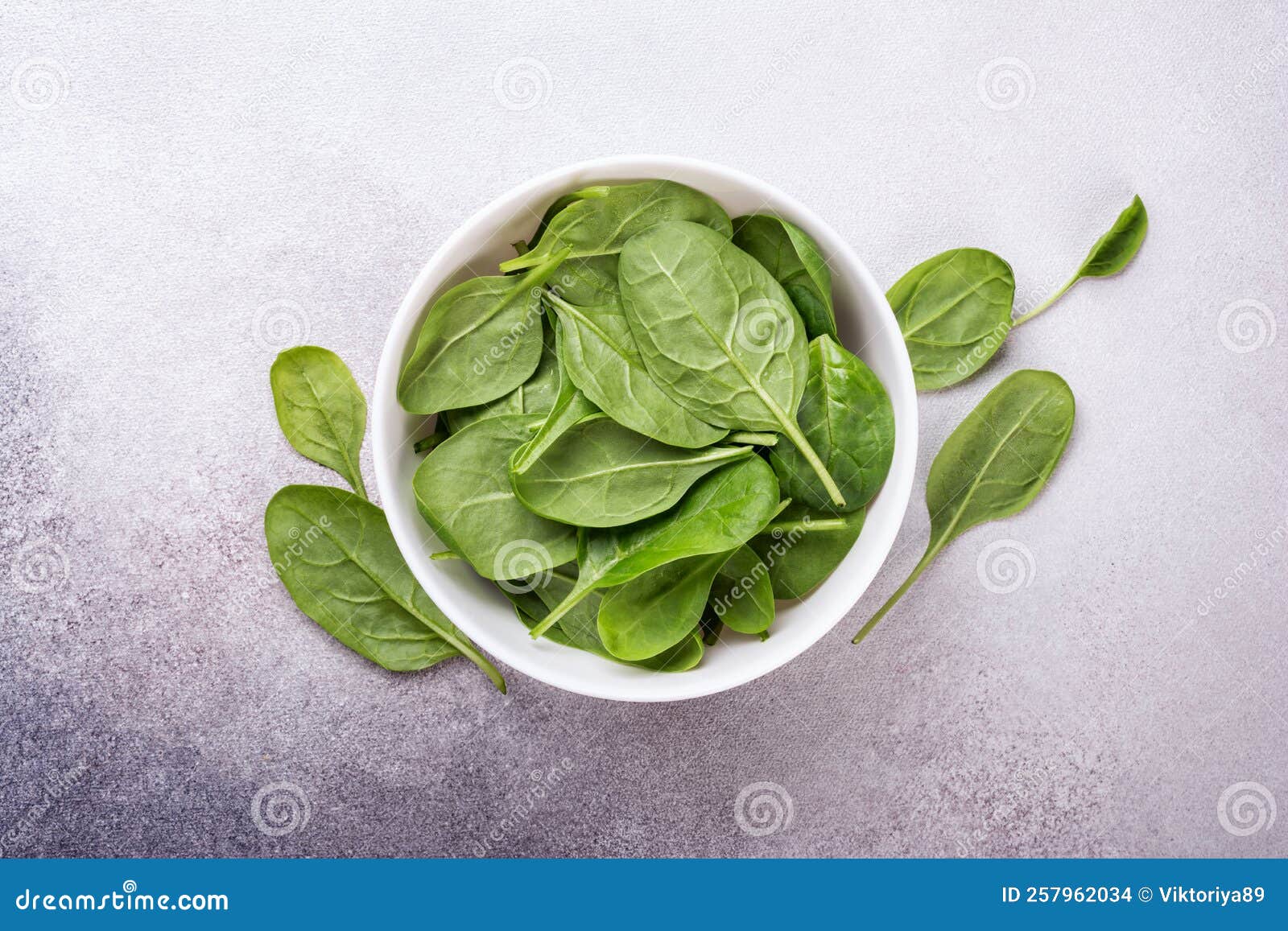 Fresh Spinach Leaves As Ingredient for Helthy Food Stock Photo - Image