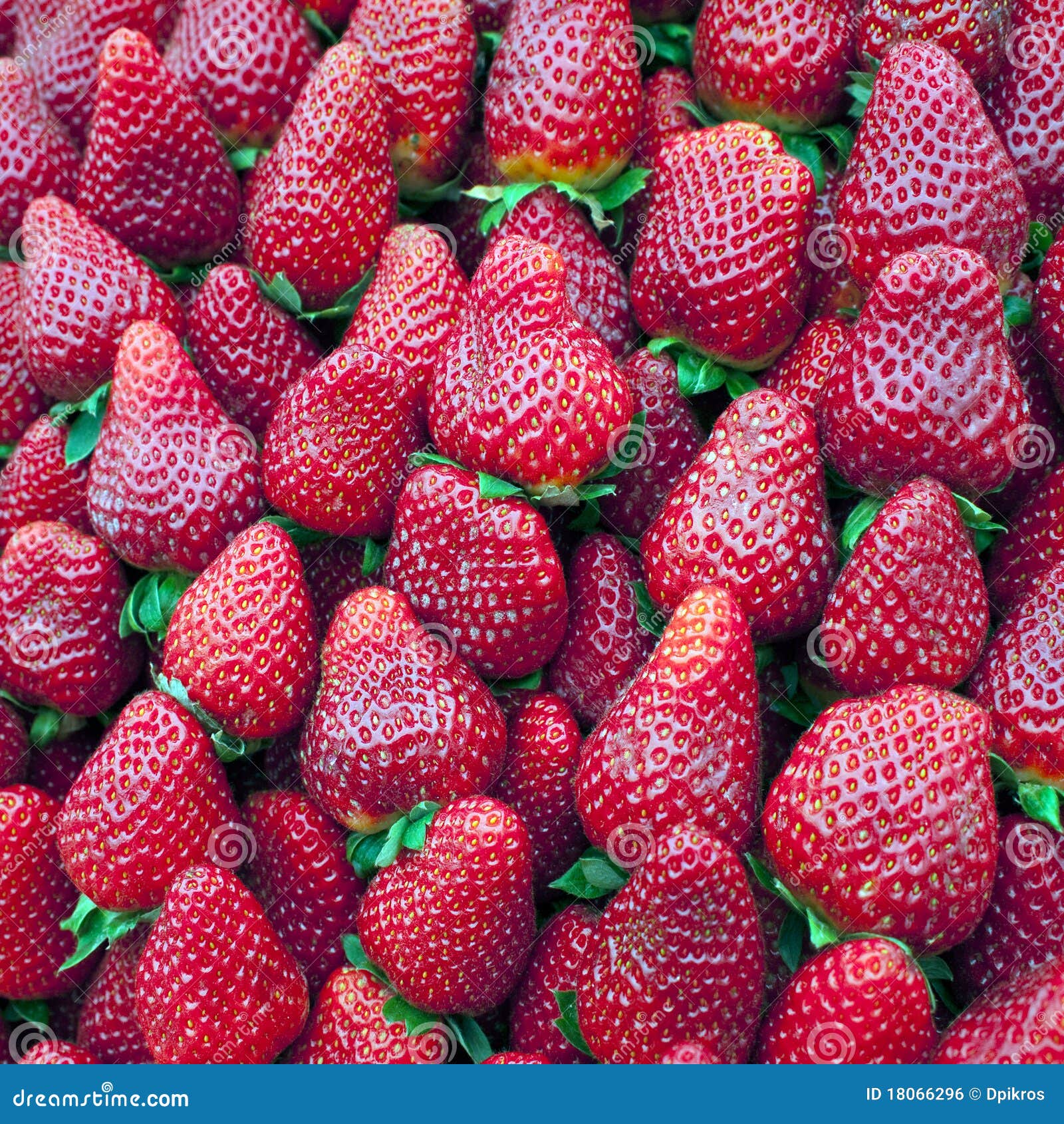 Fresh strawberries closeup stock photo. Image of crunchy 18066296
