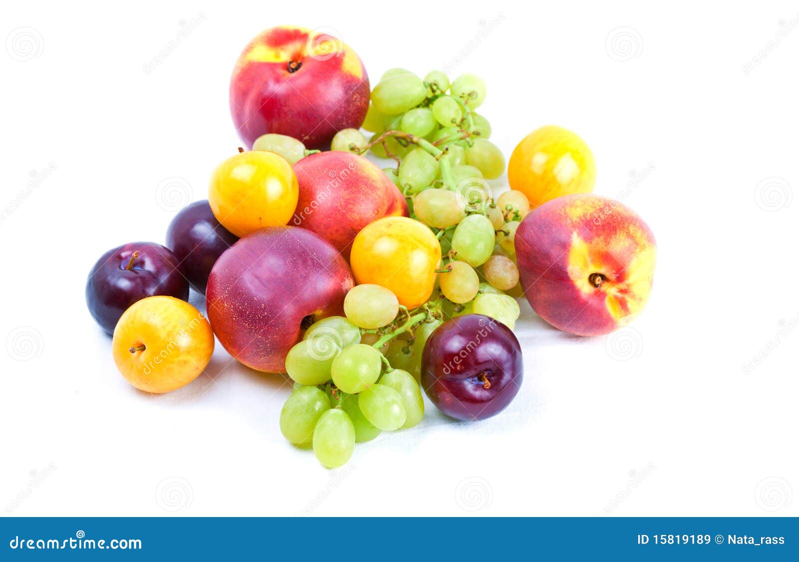 Fresh summer fruits stock image. Image of juicy, plum 15819189