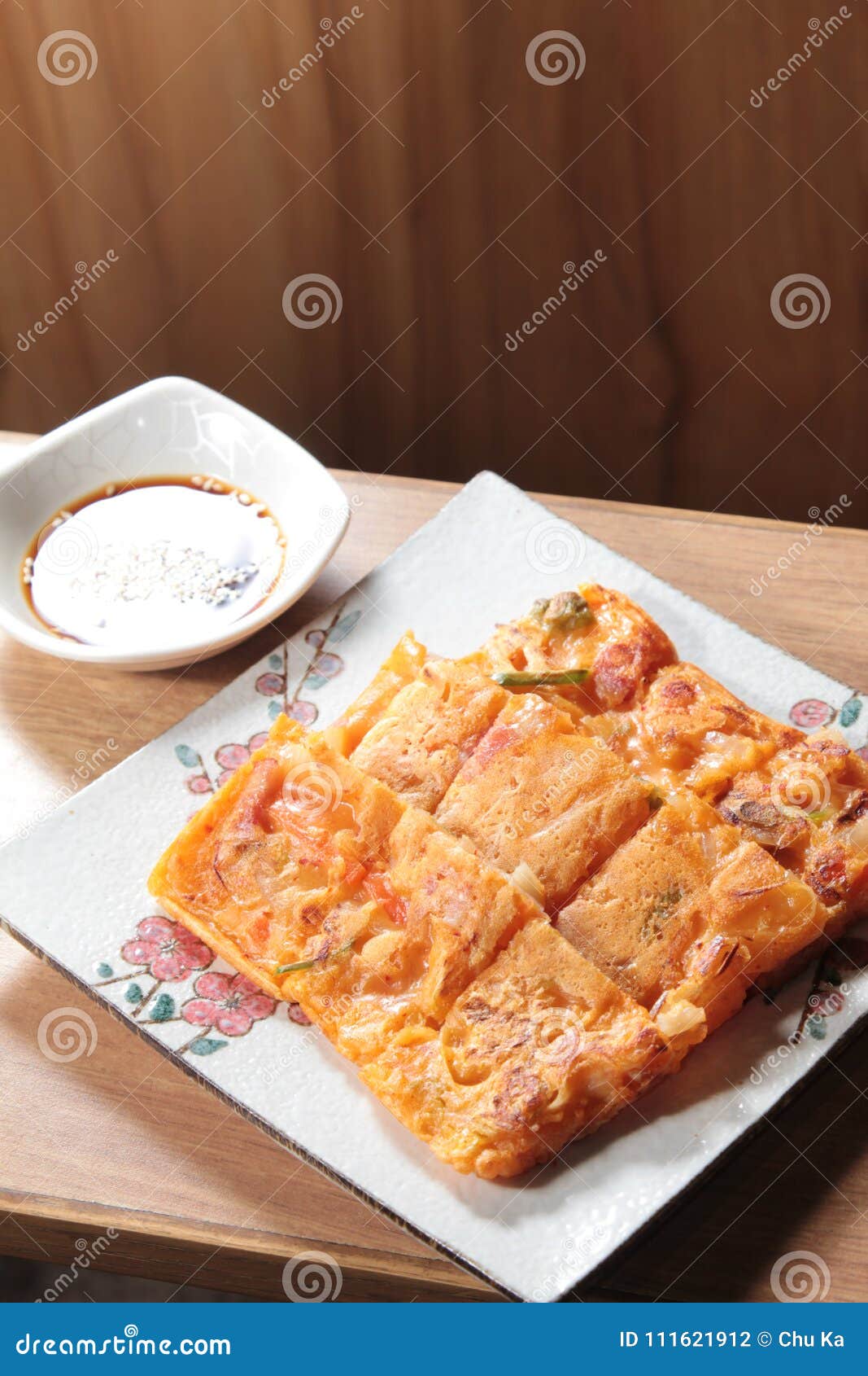 Fresh and Tasty Scrambled Egg or Omelette Stock Photo - Image of