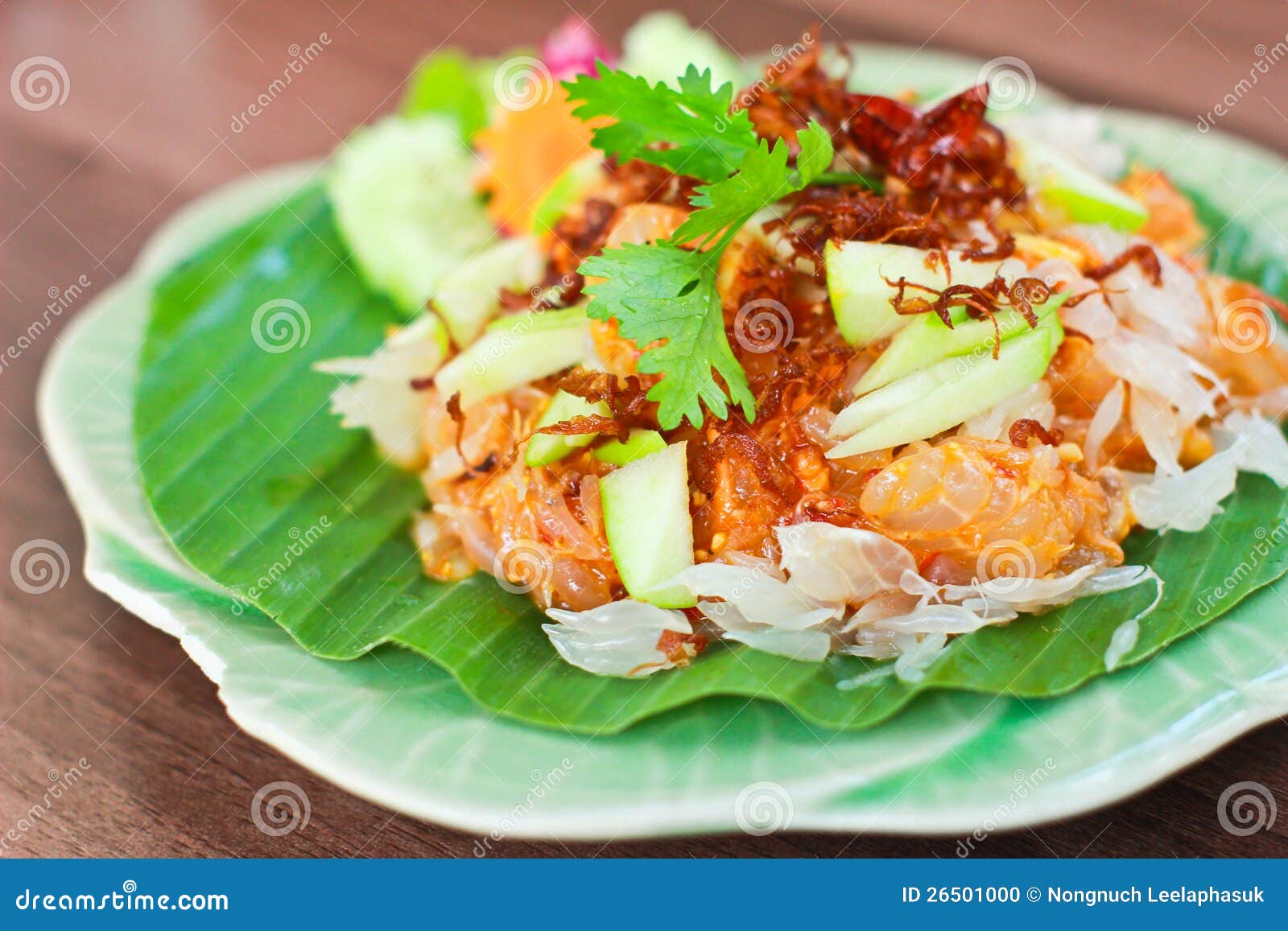 Fresh thai pomelo salad stock photo. Image of dish, restaurant 26501000